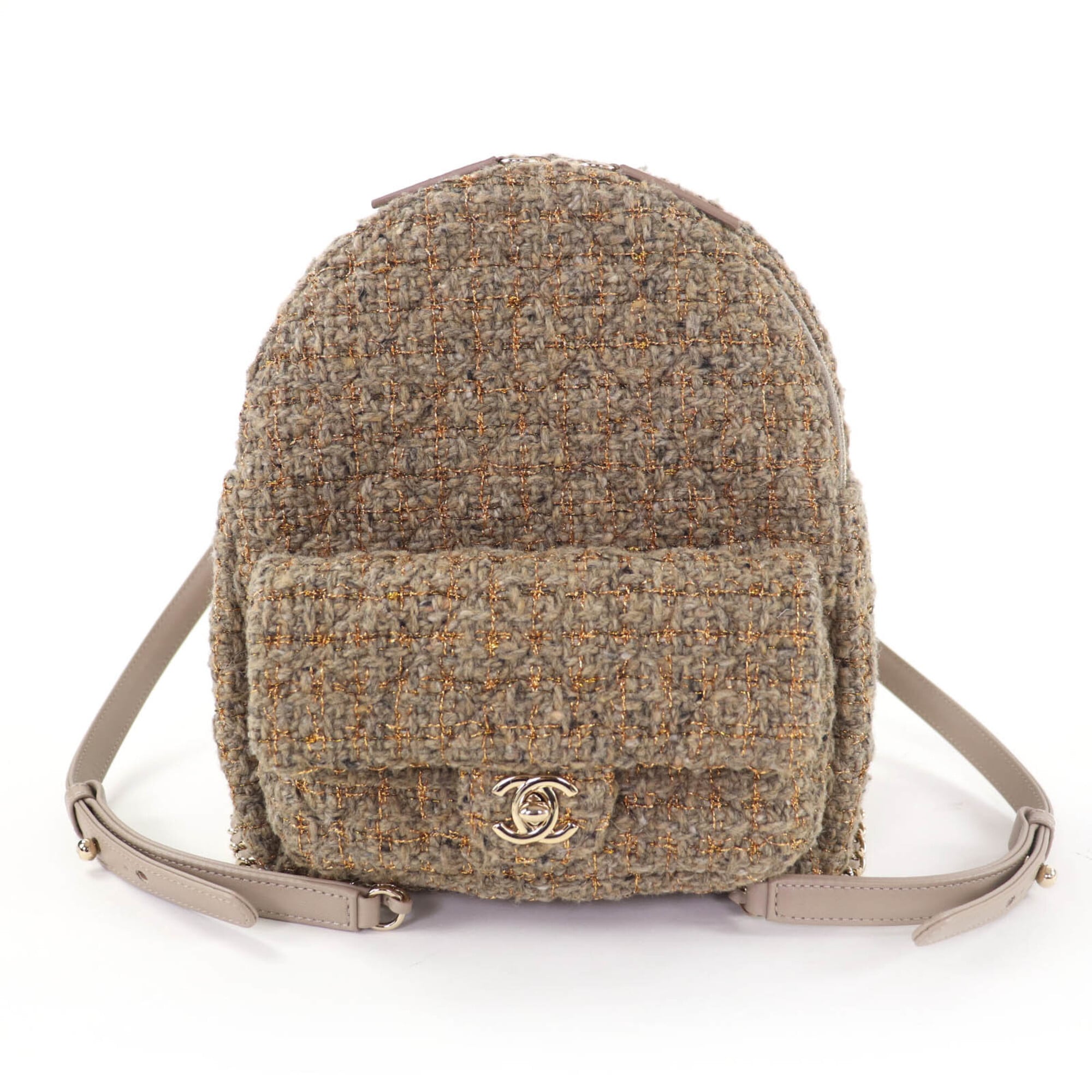 Chanel Brown Backpack (Pre-Owned)