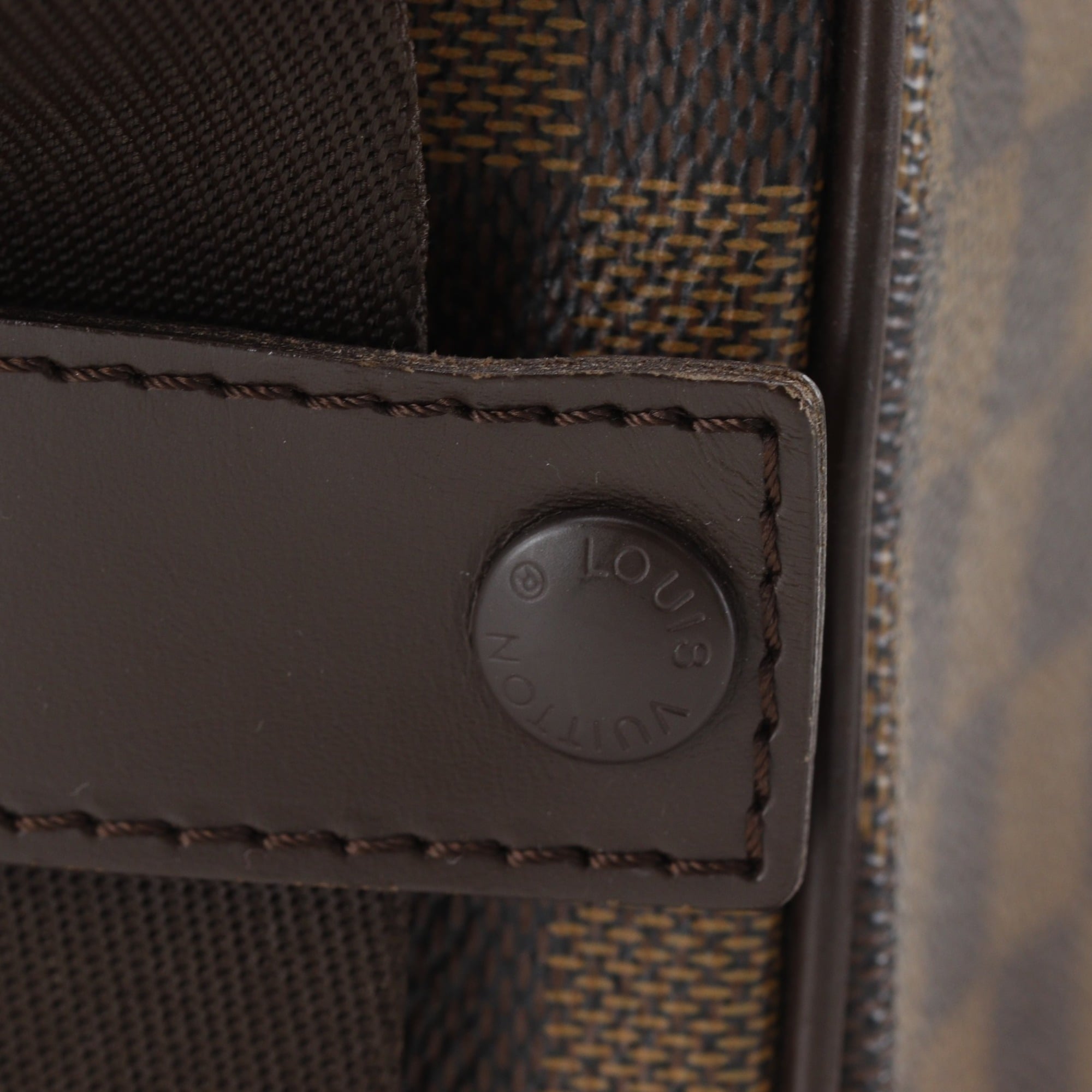 Louis Vuitton Brown Damier Canvas Shoulder Bag (Pre-Owned)