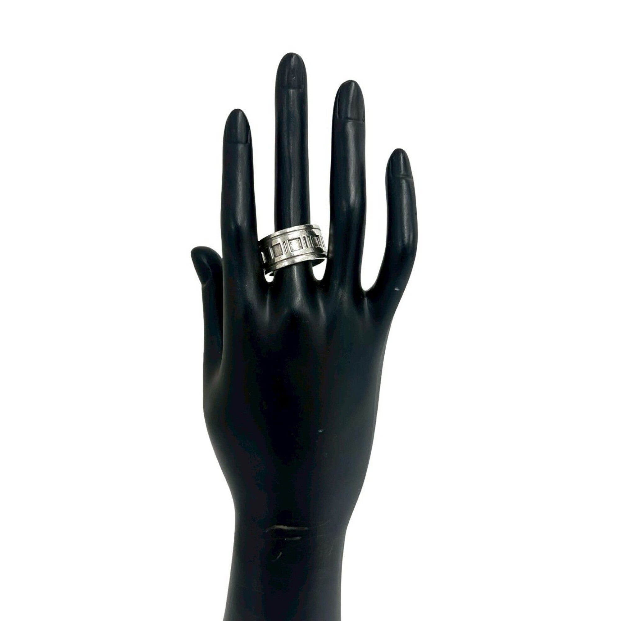 Tiffany Silver Silver 925 Band Ring (Pre-Owned)
