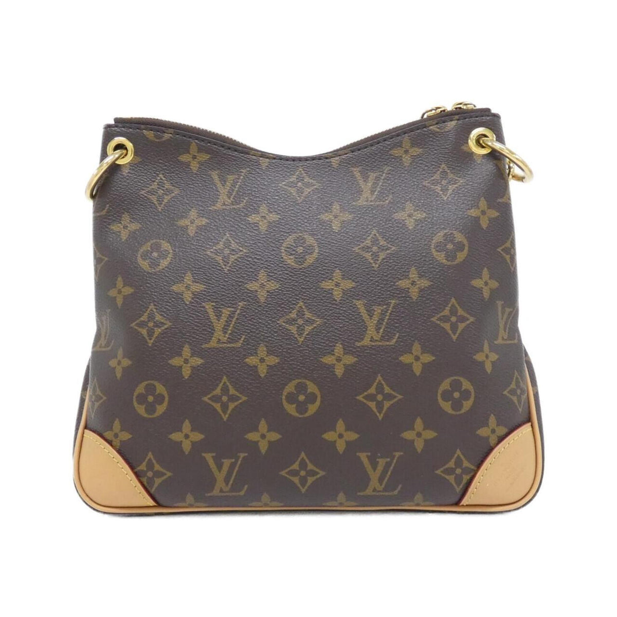 Louis Vuitton Marron Monogram Coated Canvas Shoulder Bag (Pre-Owned)
