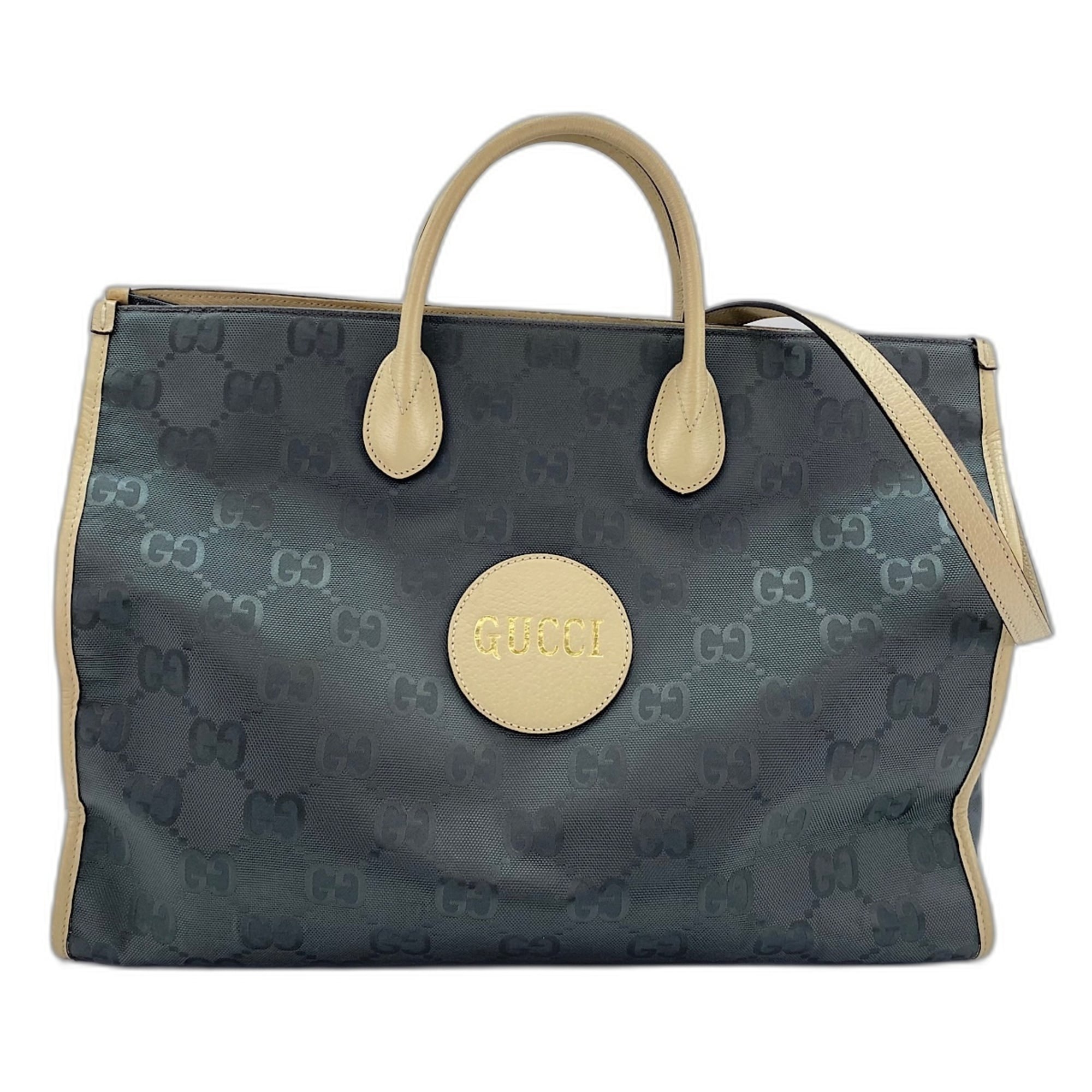 Gucci Gray Handbag Shoulder Bag (Pre-Owned)
