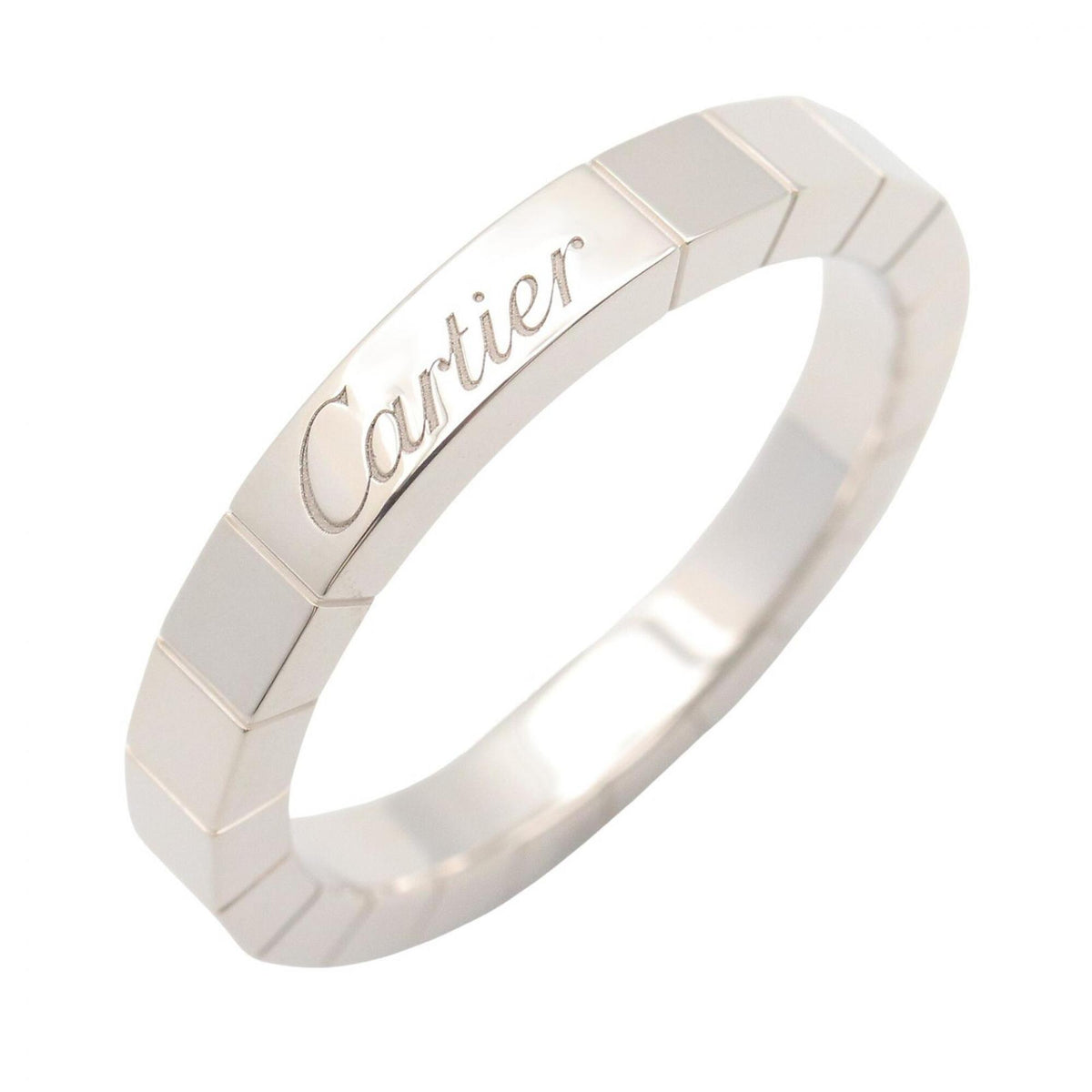 Cartier Silver White Gold (18K) Band Ring (Pre-Owned)