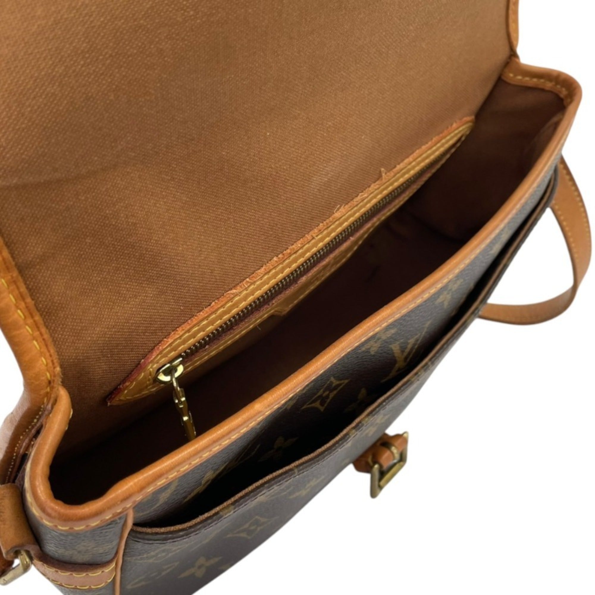 Louis Vuitton Monogram Brown Monogram Shoulder Bag (Pre-Owned)
