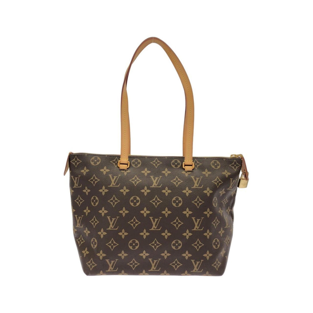 Louis Vuitton Brown Coated Canvas Handbag (Pre-Owned)