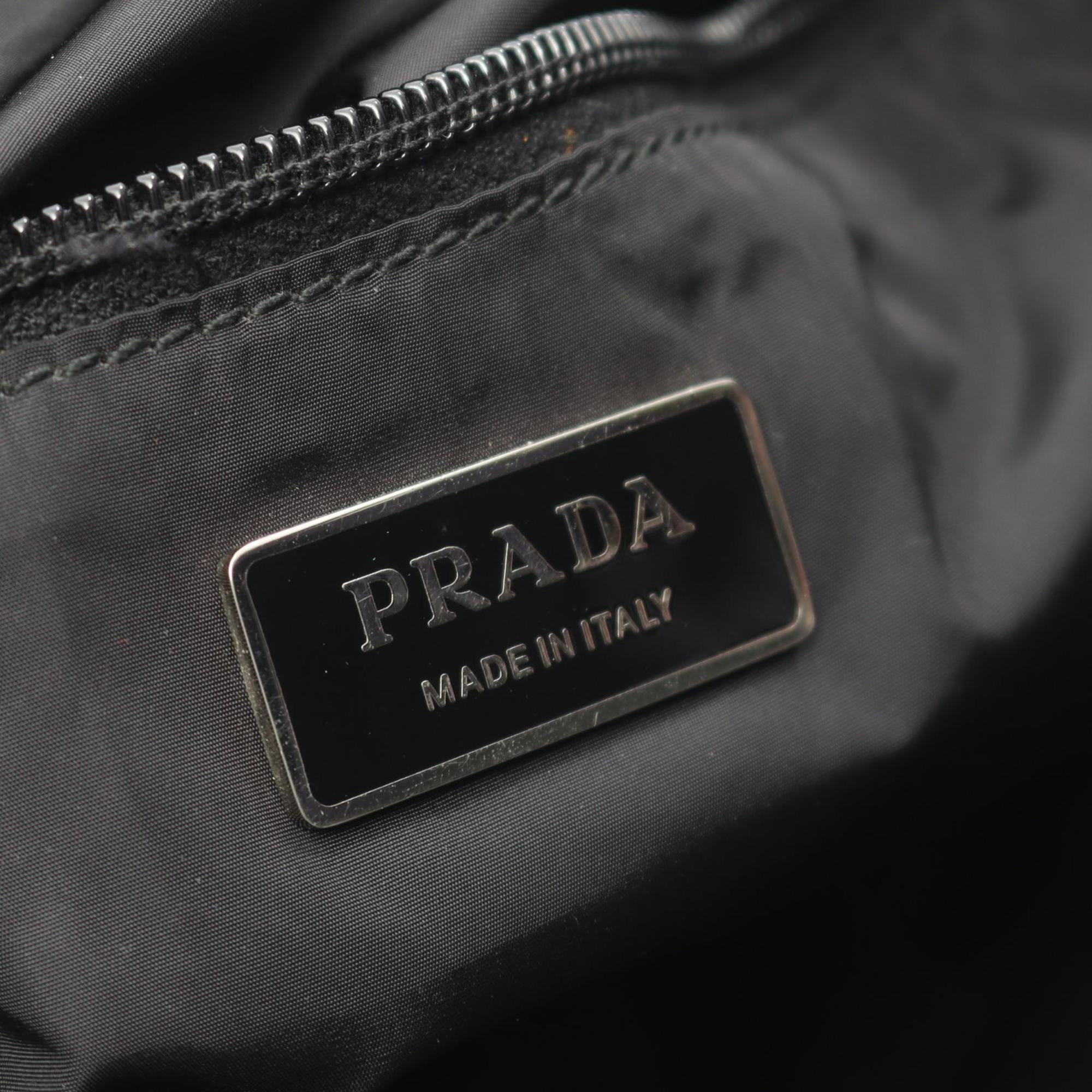 Prada Black Nylon Tote Bag (Pre-Owned)