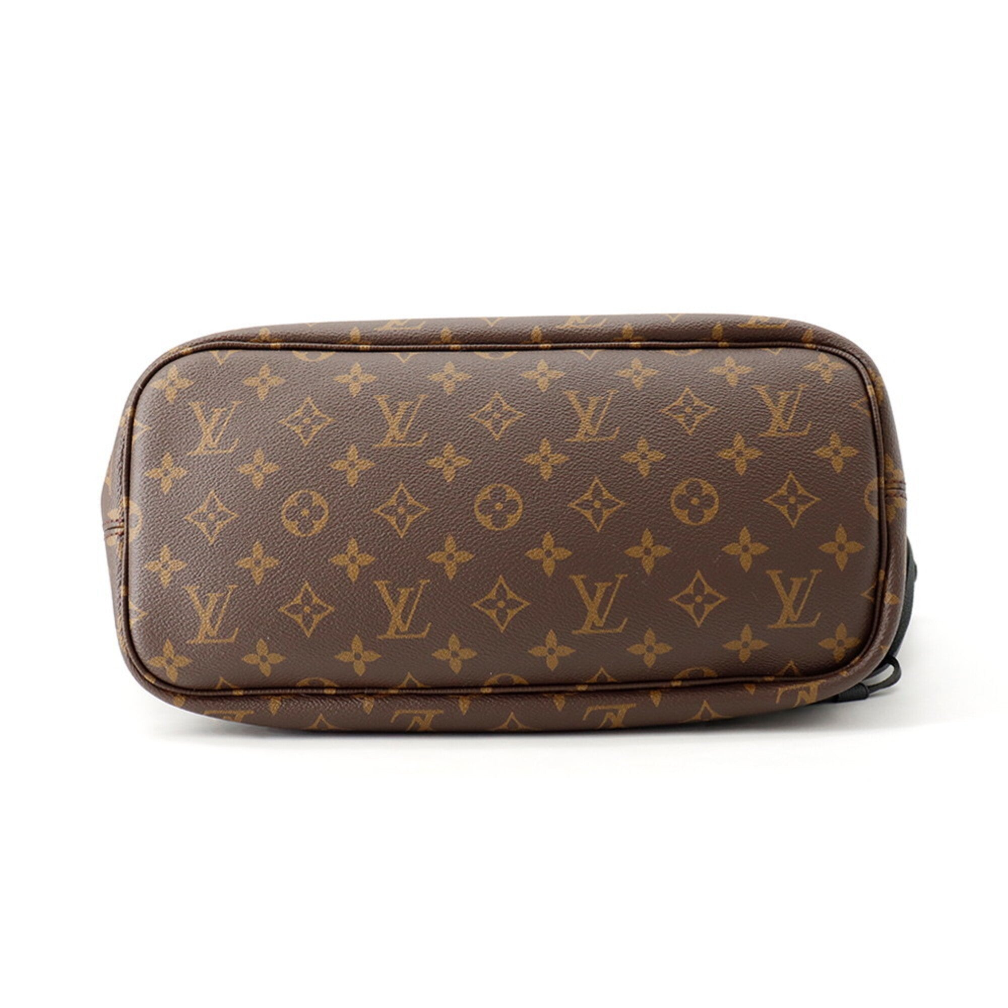 Louis Vuitton Monogram Noir Monogram Leather Handbag Pouch Tote Bag (Pre-Owned)