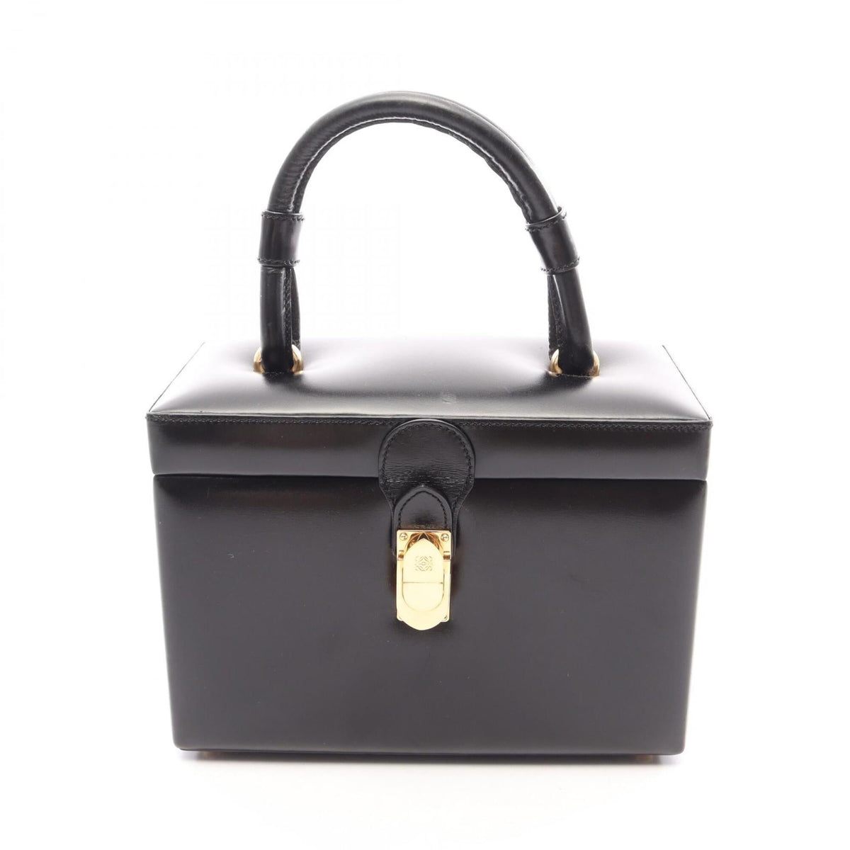 Loewe Black Leather Handbag (Pre-Owned)