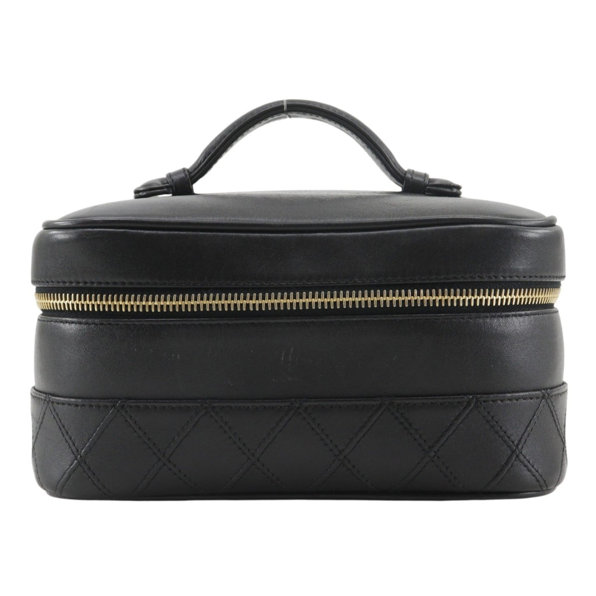 Chanel Black Leather Pouch (Pre-Owned)