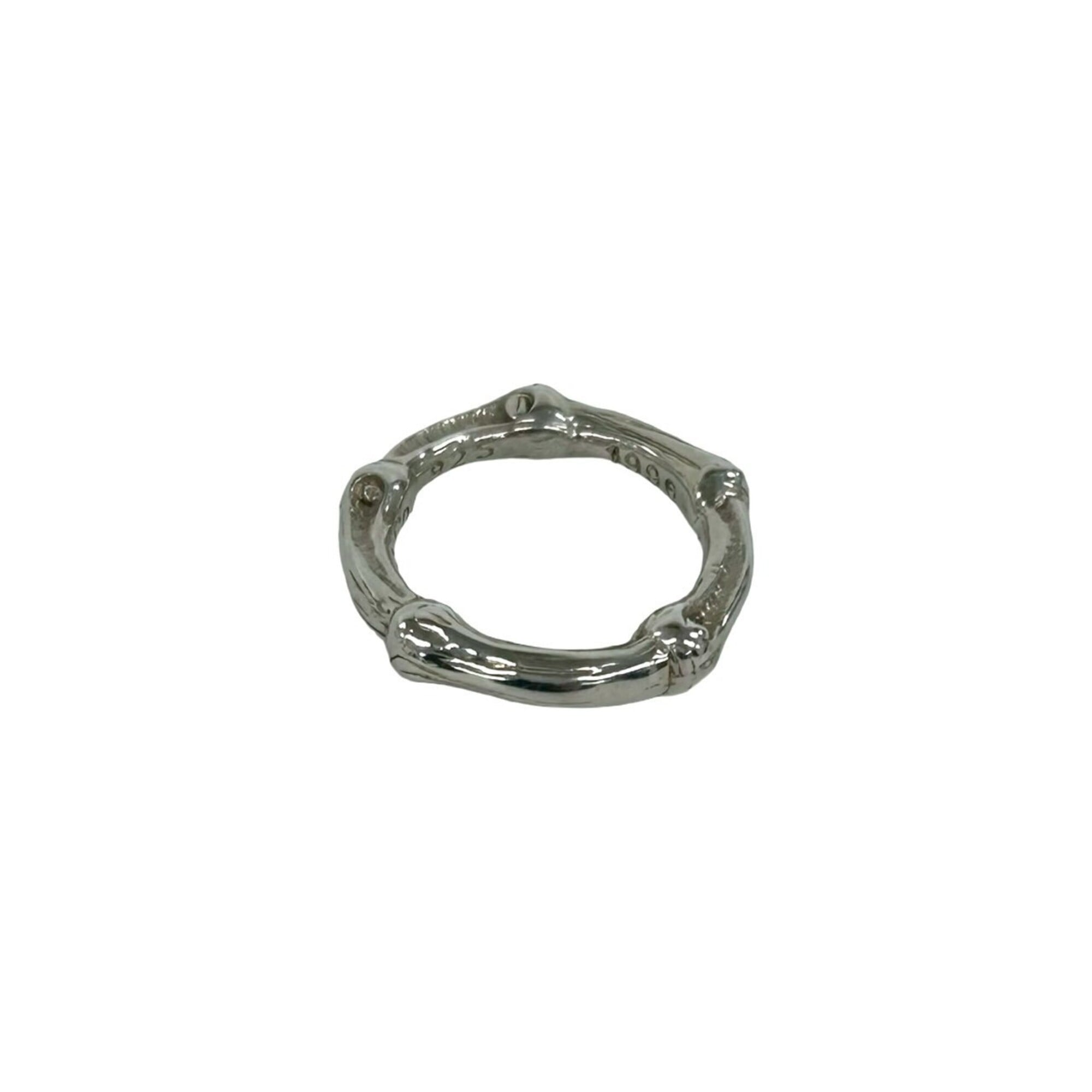 Tiffany Silver Silver 925 Band Ring (Pre-Owned)