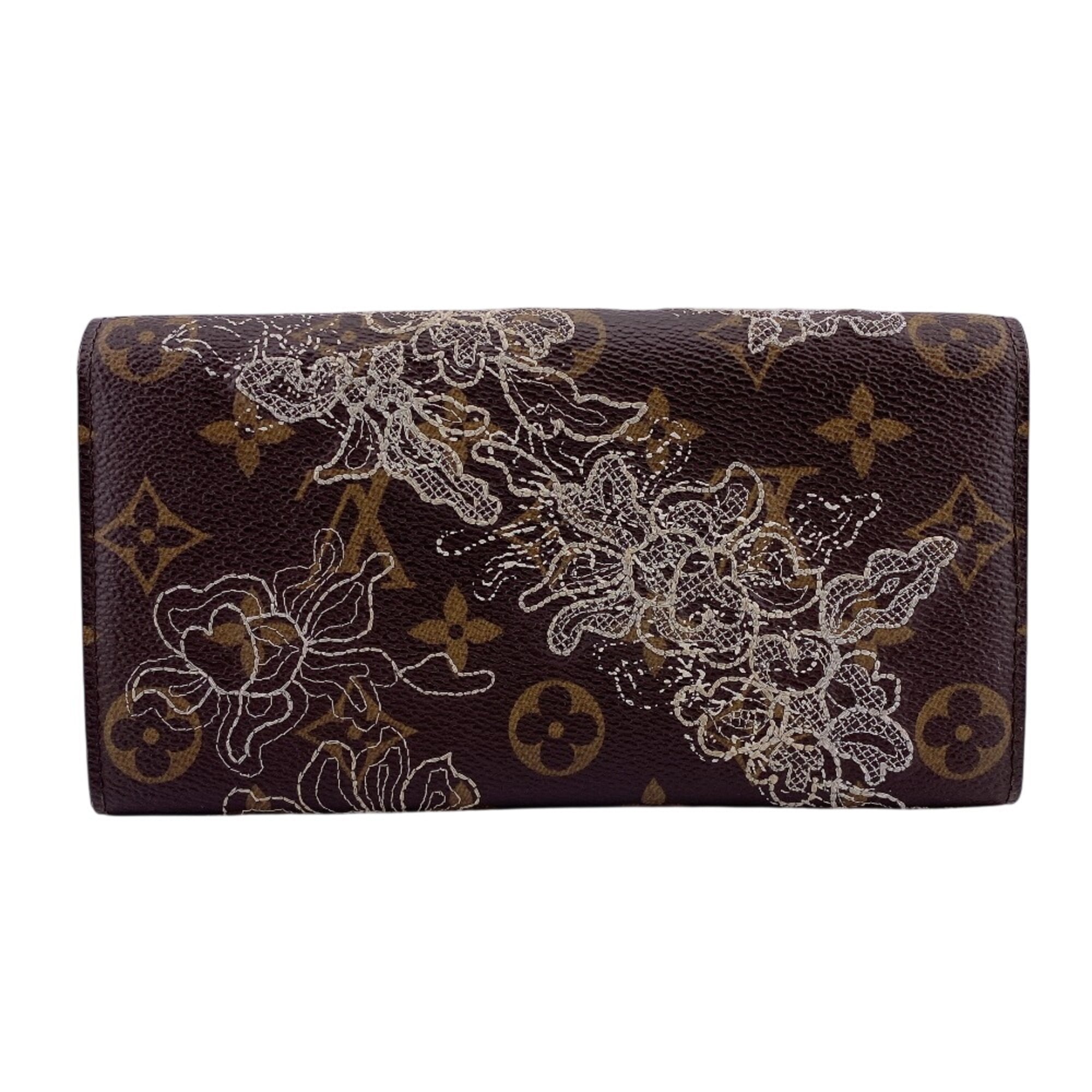 Louis Vuitton Brown Galle Monogram Monogram Long Wallet (Bi-Fold) (Pre-Owned)