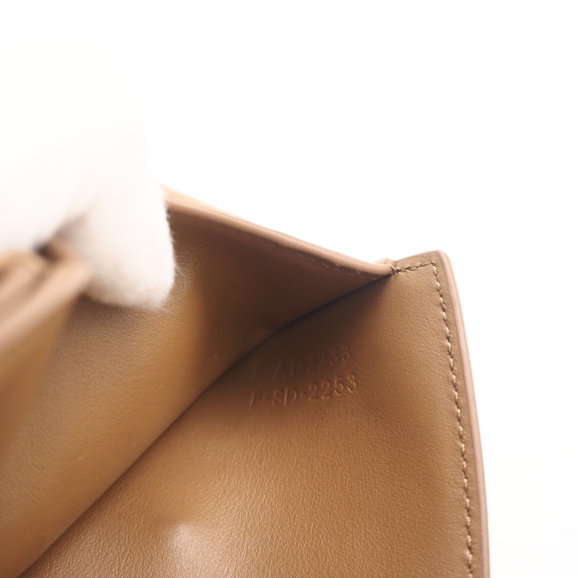 Celine Brown Leather Wallet (Tri-Fold) (Pre-Owned)