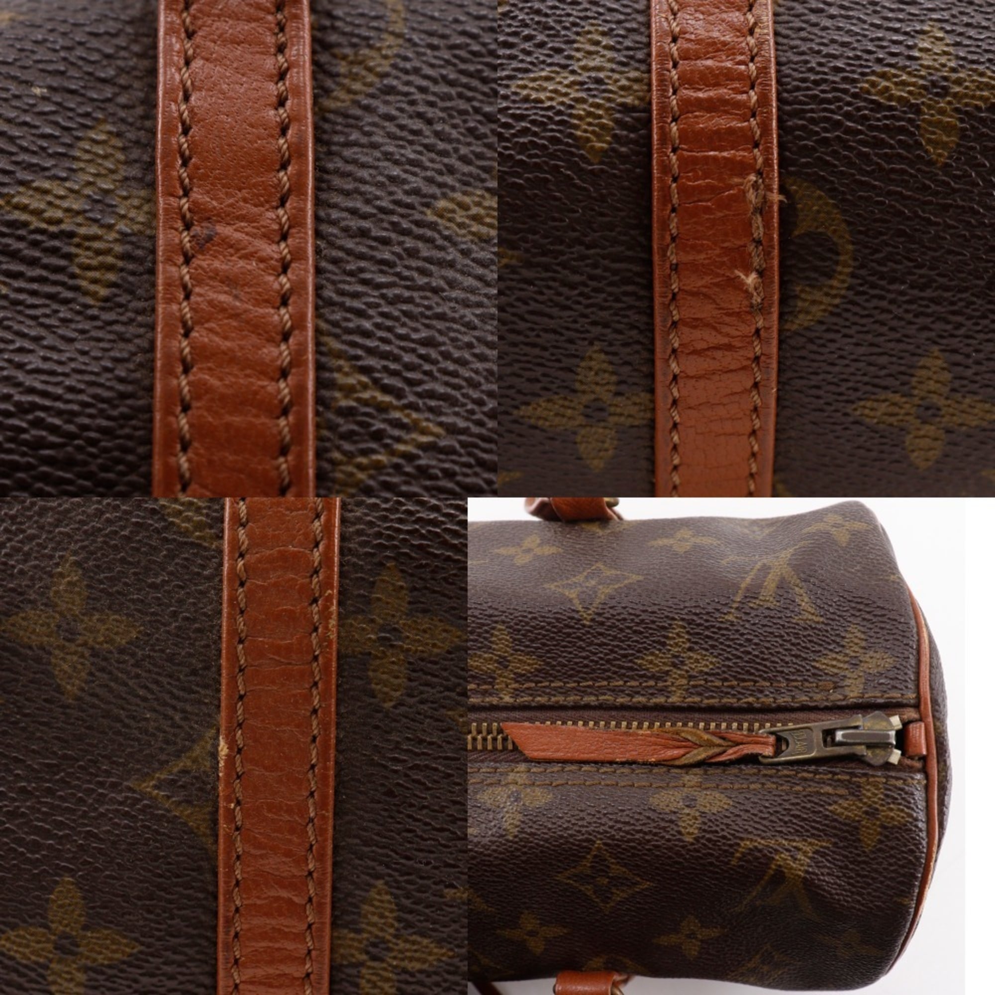 Louis Vuitton Brown Monogram Canvas Handbag (Pre-Owned)