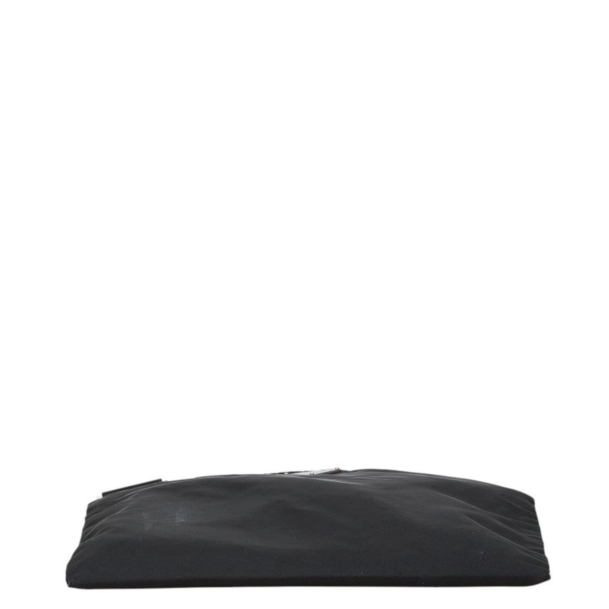 Prada Black Nylon Shoulder Bag (Pre-Owned)