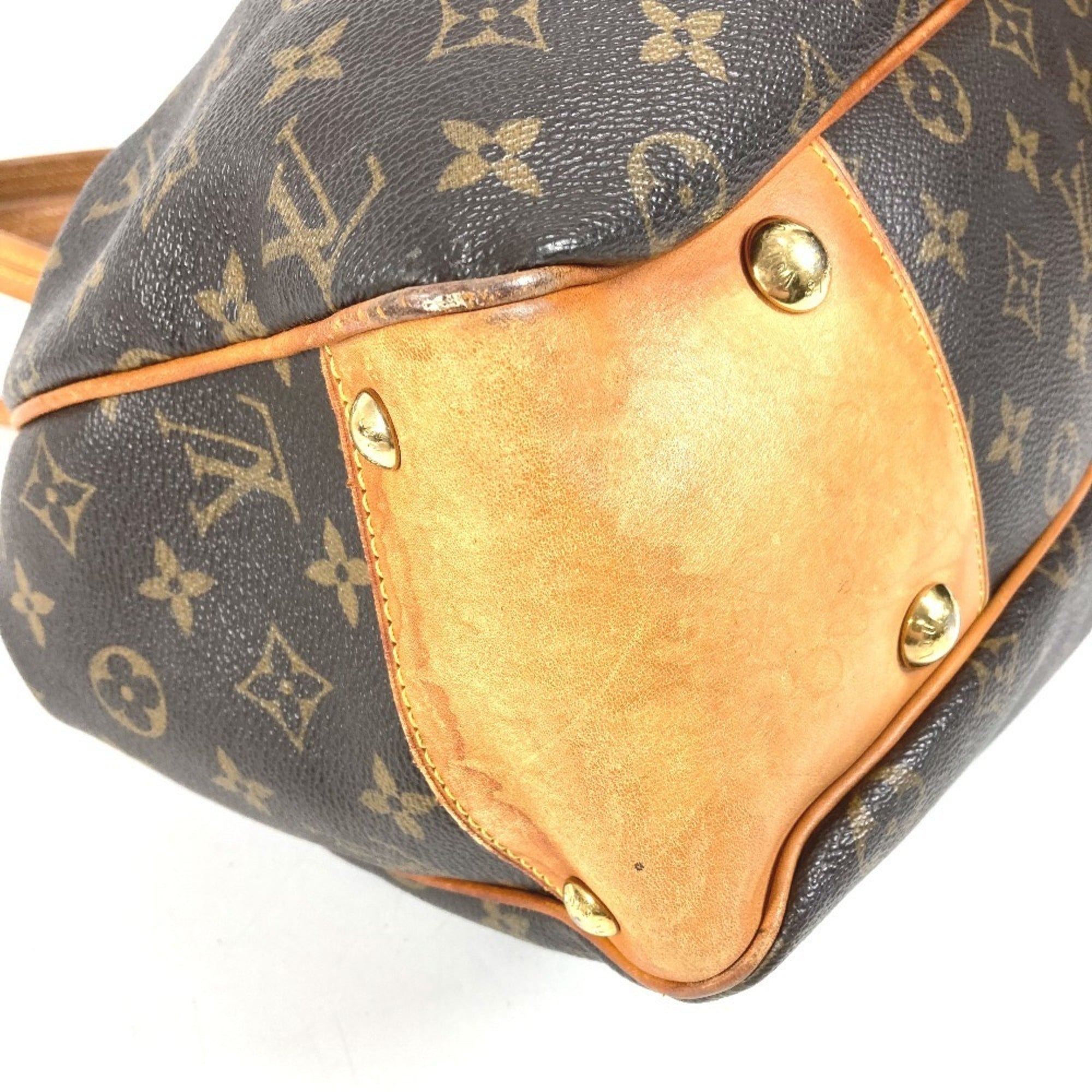 Louis Vuitton Monogram Brown Monogram Shoulder Bag Tote Bag (Pre-Owned)