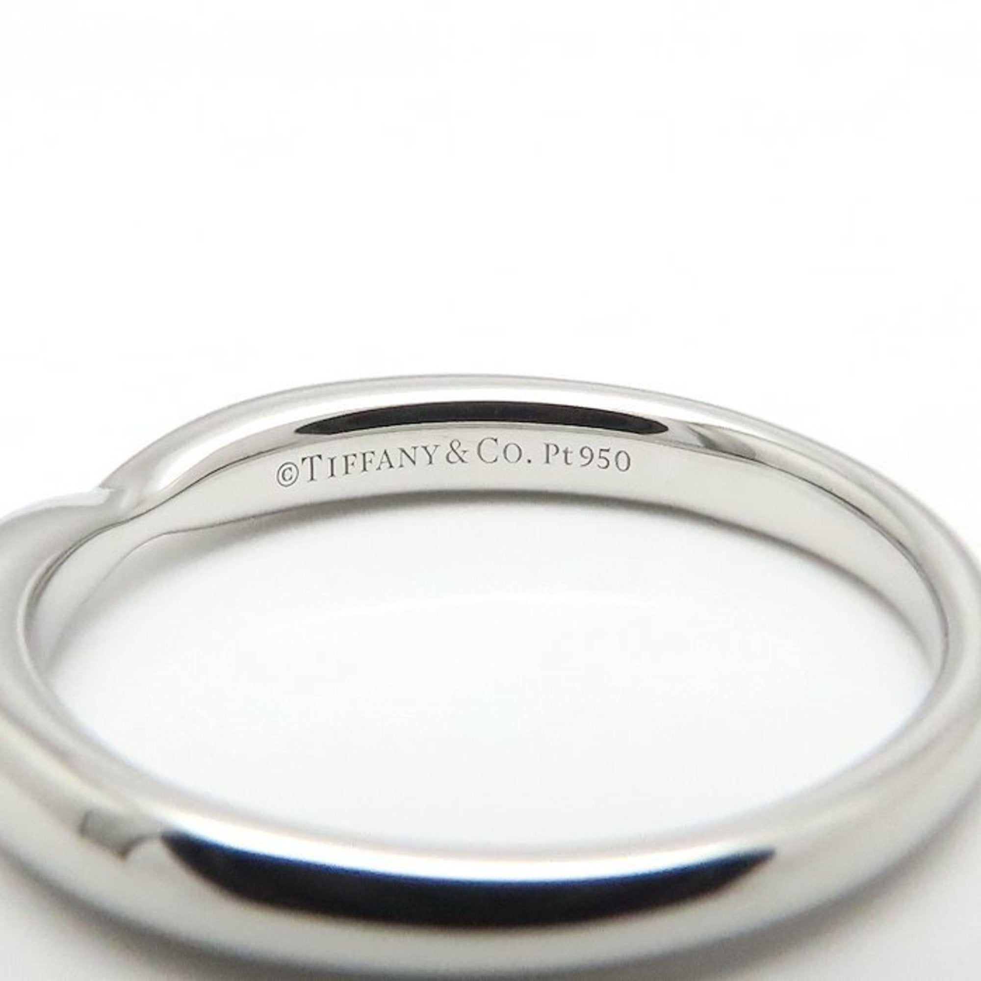 Tiffany Platinum Platinum 950 Wedding Ring (Pre-Owned)