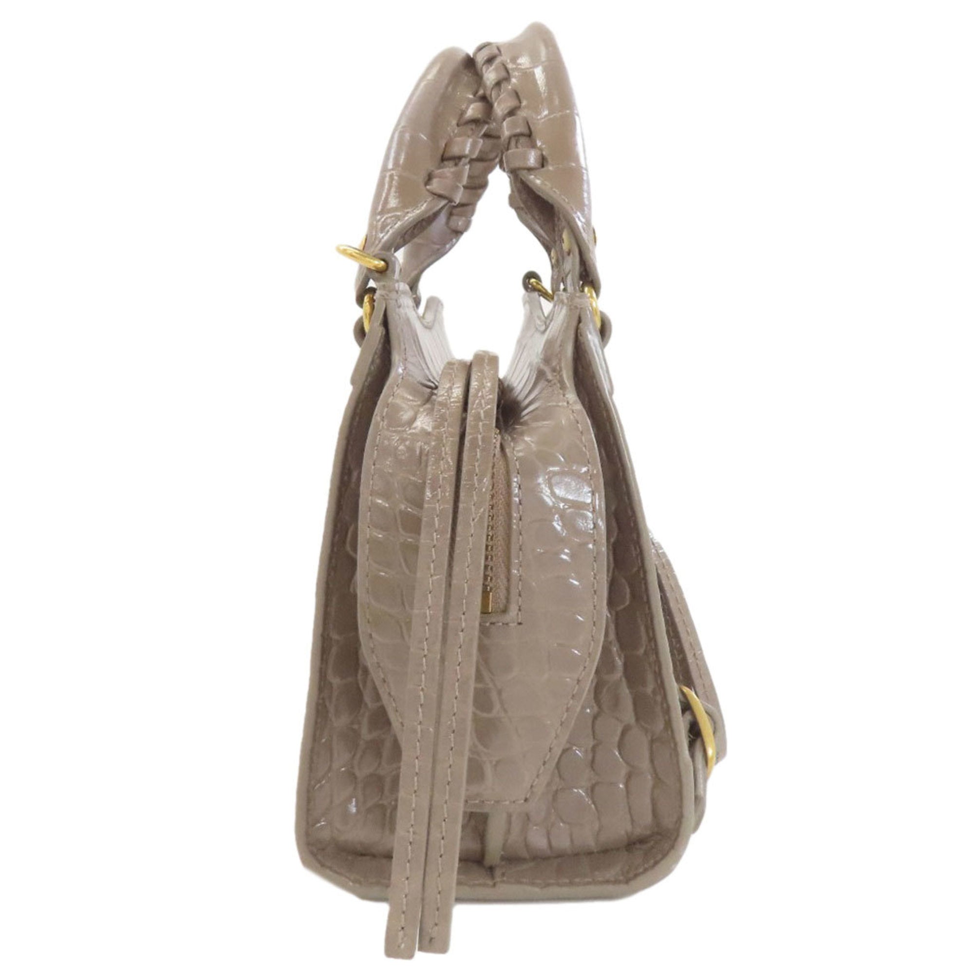 Balenciaga Brown Leather Handbag (Pre-Owned)