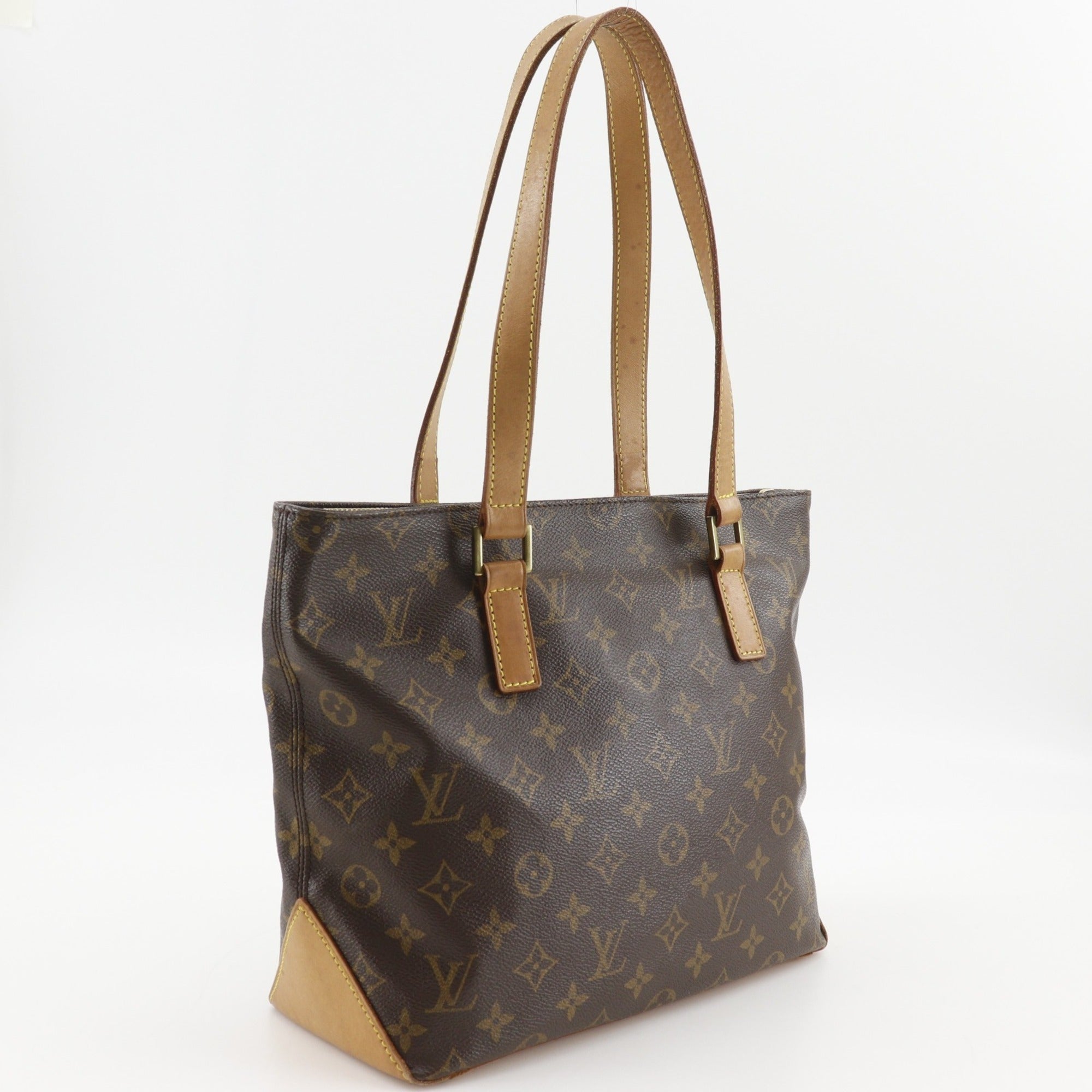 Louis Vuitton Brown Monogram Canvas Tote Bag (Pre-Owned)