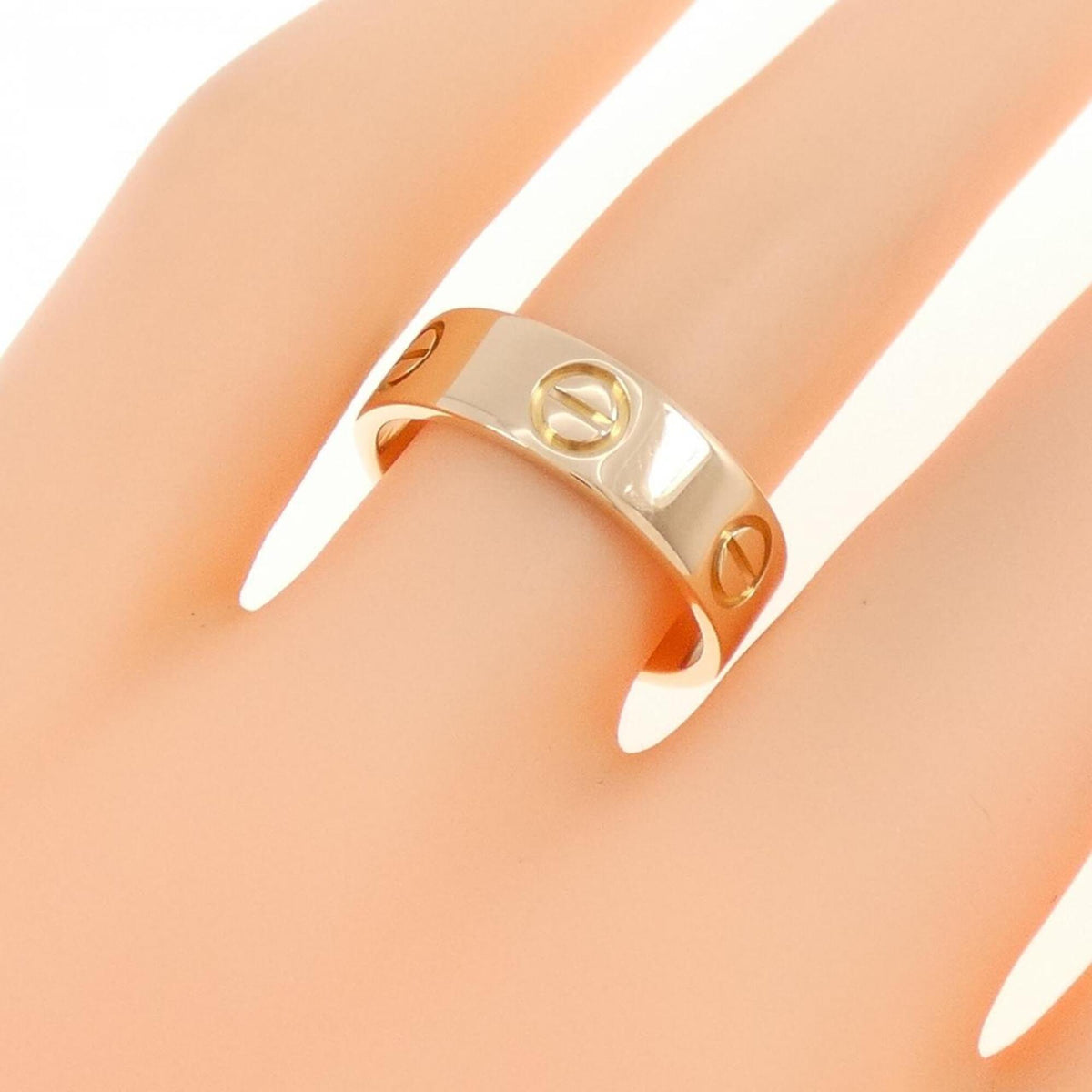 Cartier Pink Gold Pink Gold (18K) Band Ring (Pre-Owned)