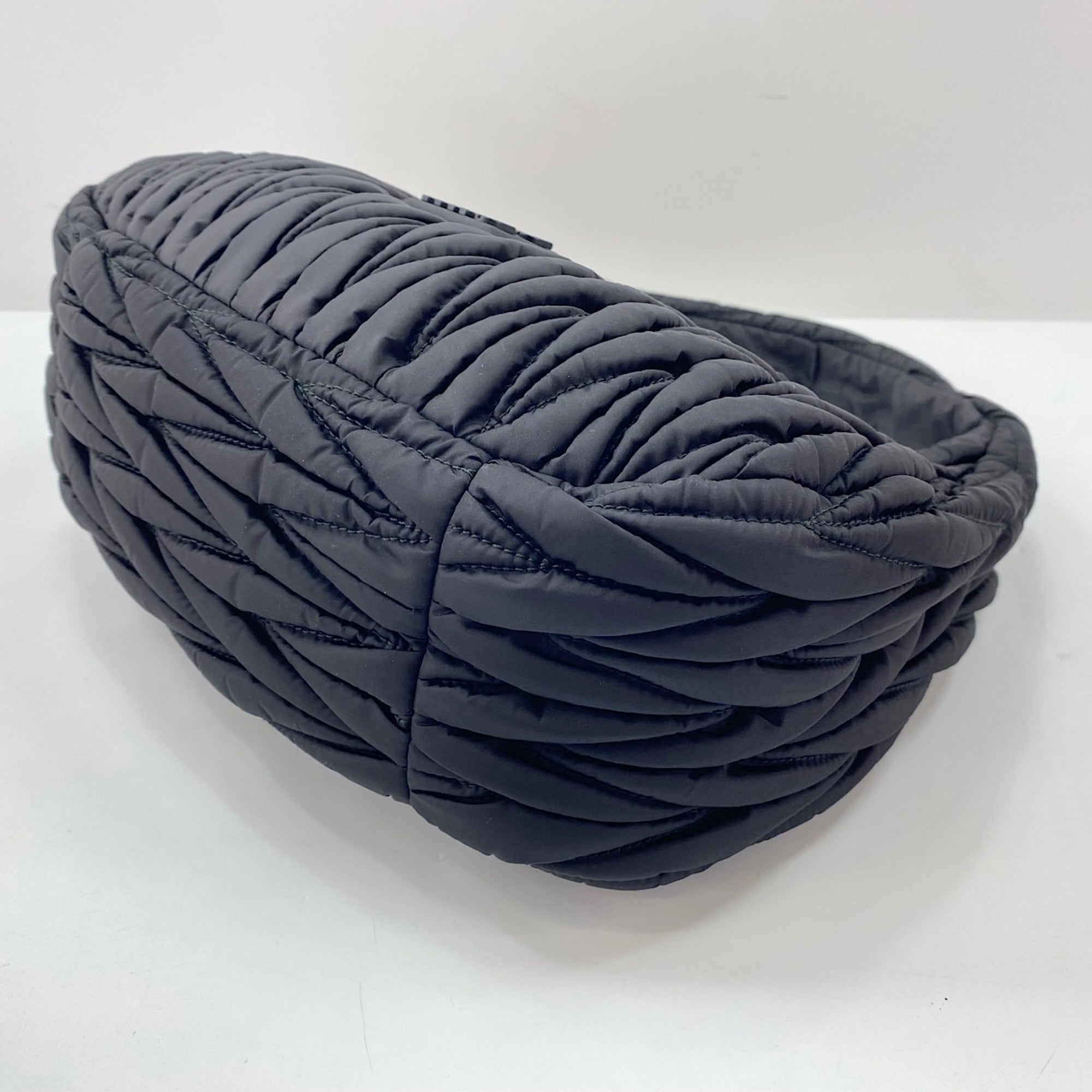 Miu Miu Black Nylon Handbag (Pre-Owned)
