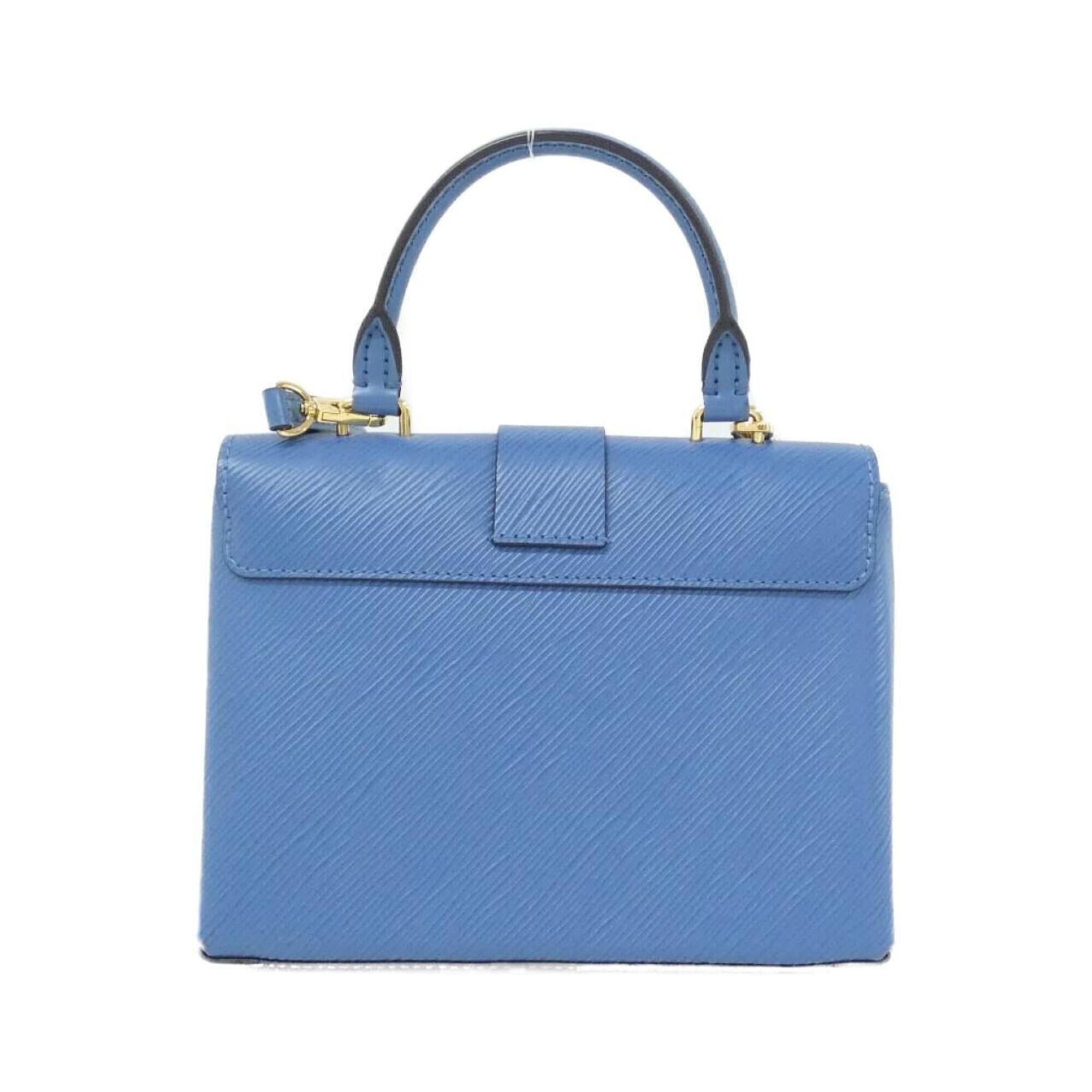 Louis Vuitton Epi Blue Jean Leather Handbag (Pre-Owned)