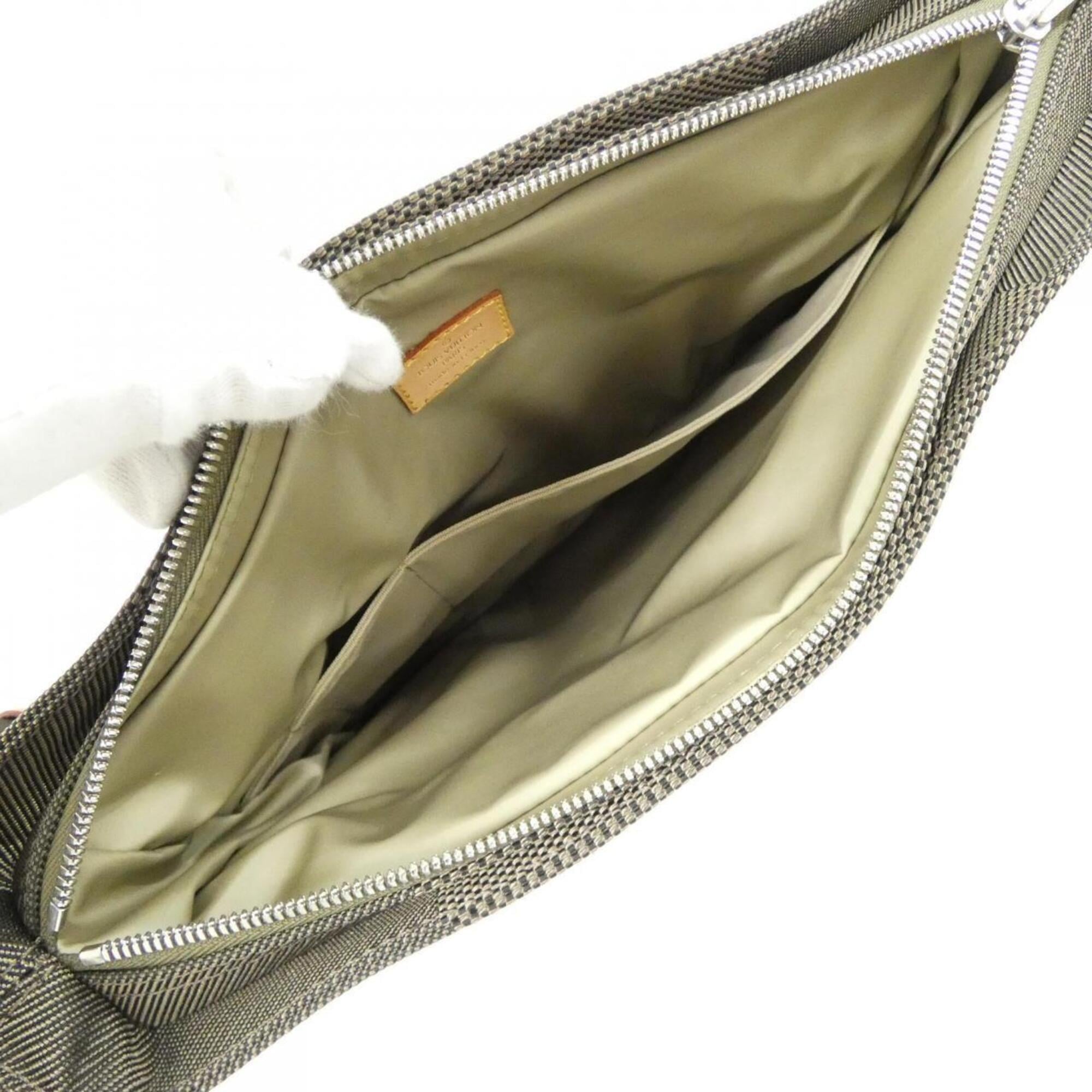 Louis Vuitton Brown Coated Canvas Shoulder Bag (Pre-Owned)