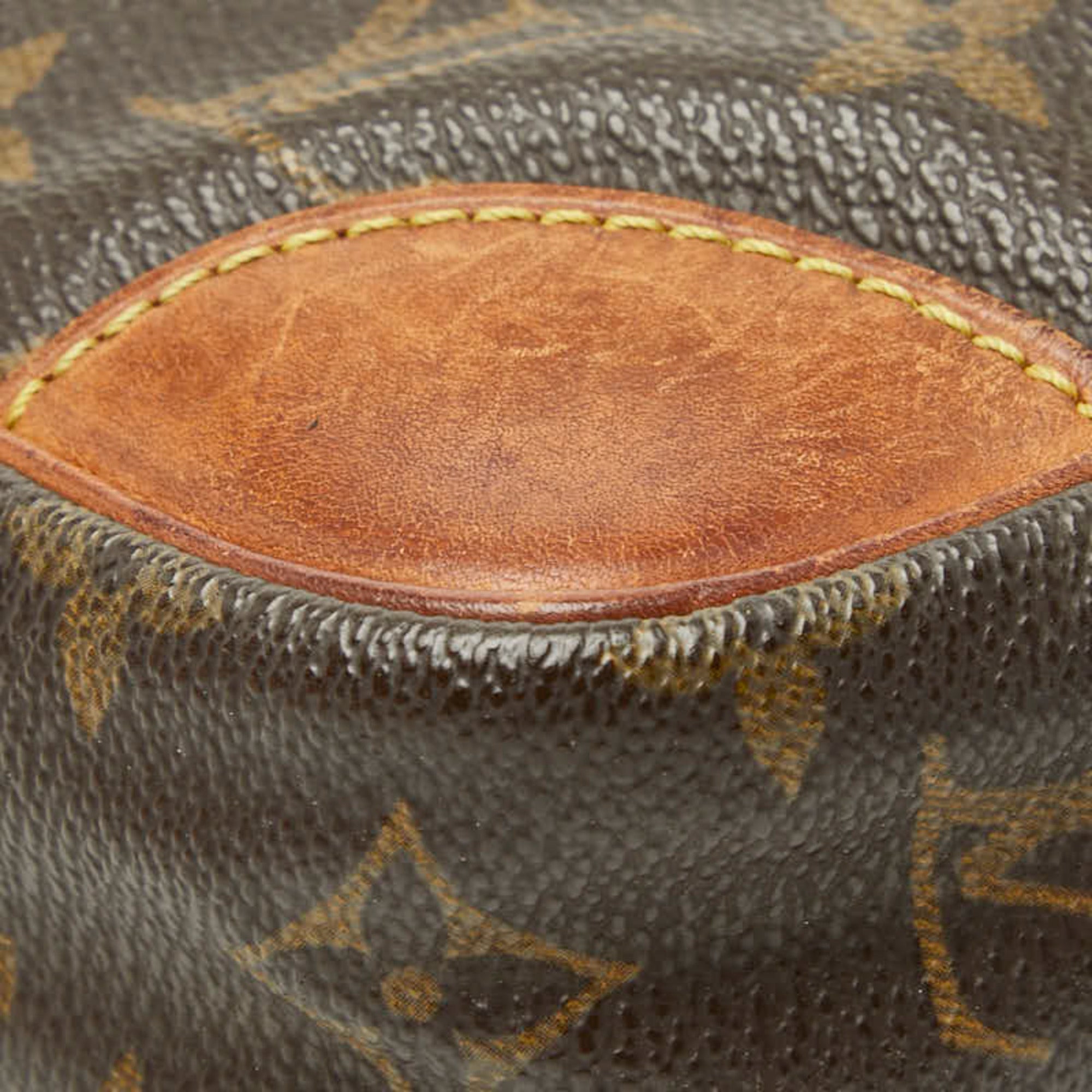 Louis Vuitton Brown Pvc Leather Clutch Bag (Pre-Owned)
