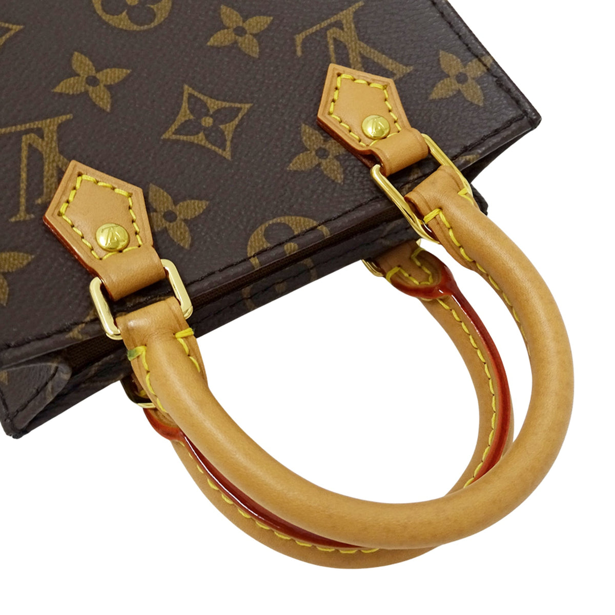 Louis Vuitton Brown Monogram Handbag Shoulder Bag (Pre-Owned)