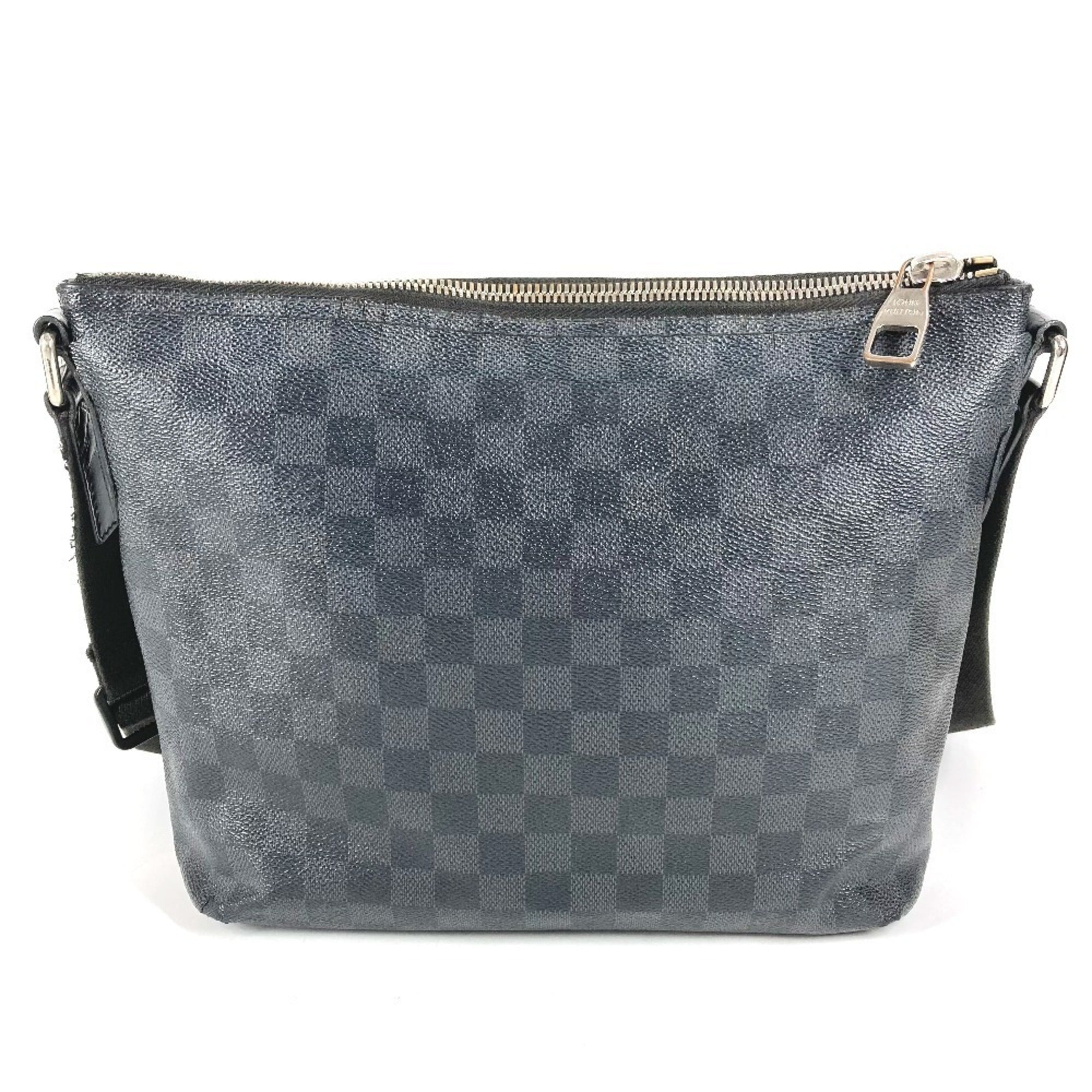 Louis Vuitton Black Damier Graphite Shoulder Bag (Pre-Owned)