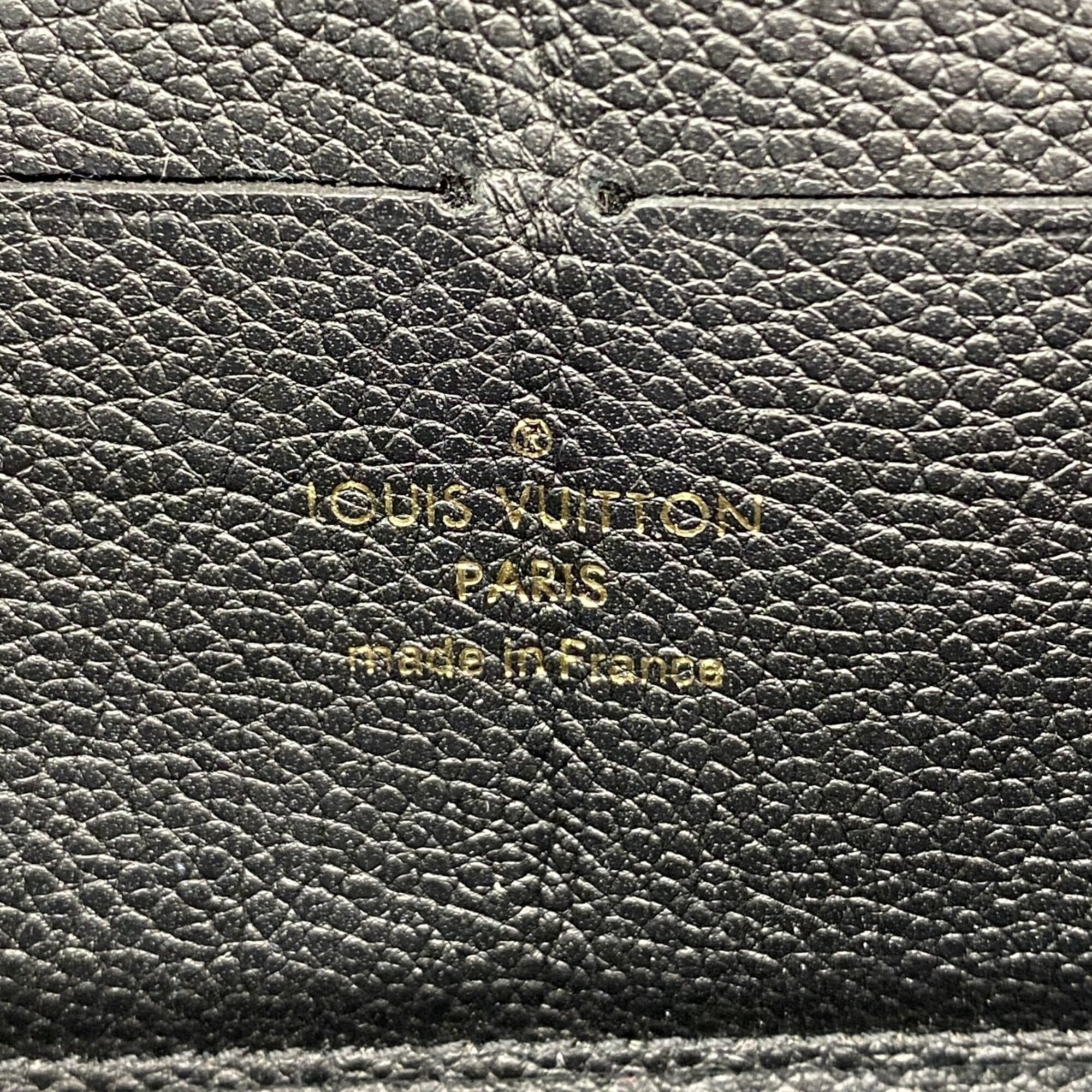 Louis Vuitton Noir Long Wallet (Bi-Fold) (Pre-Owned)
