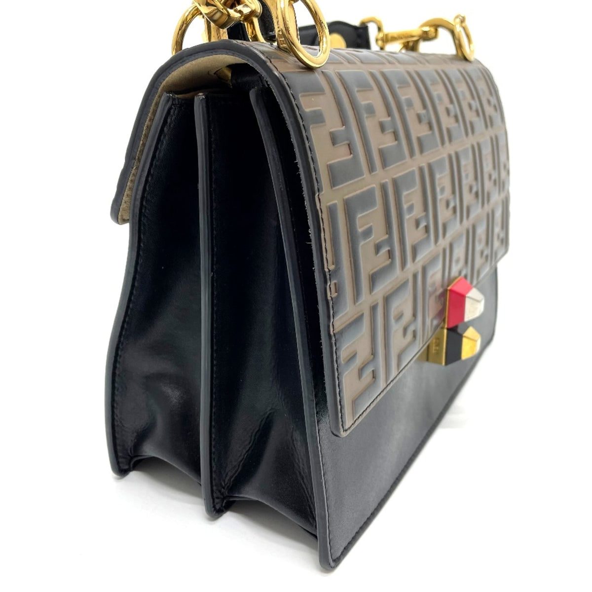Fendi Brown Leather Handbag (Pre-Owned)