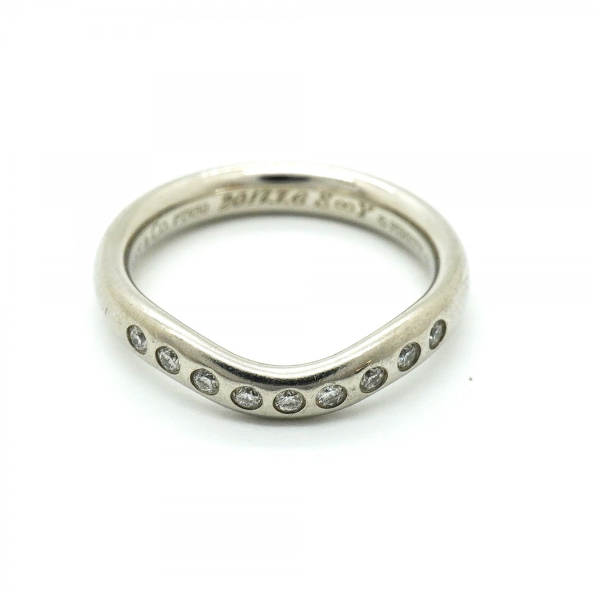 Tiffany Platinum 950 Band Ring (Pre-Owned)