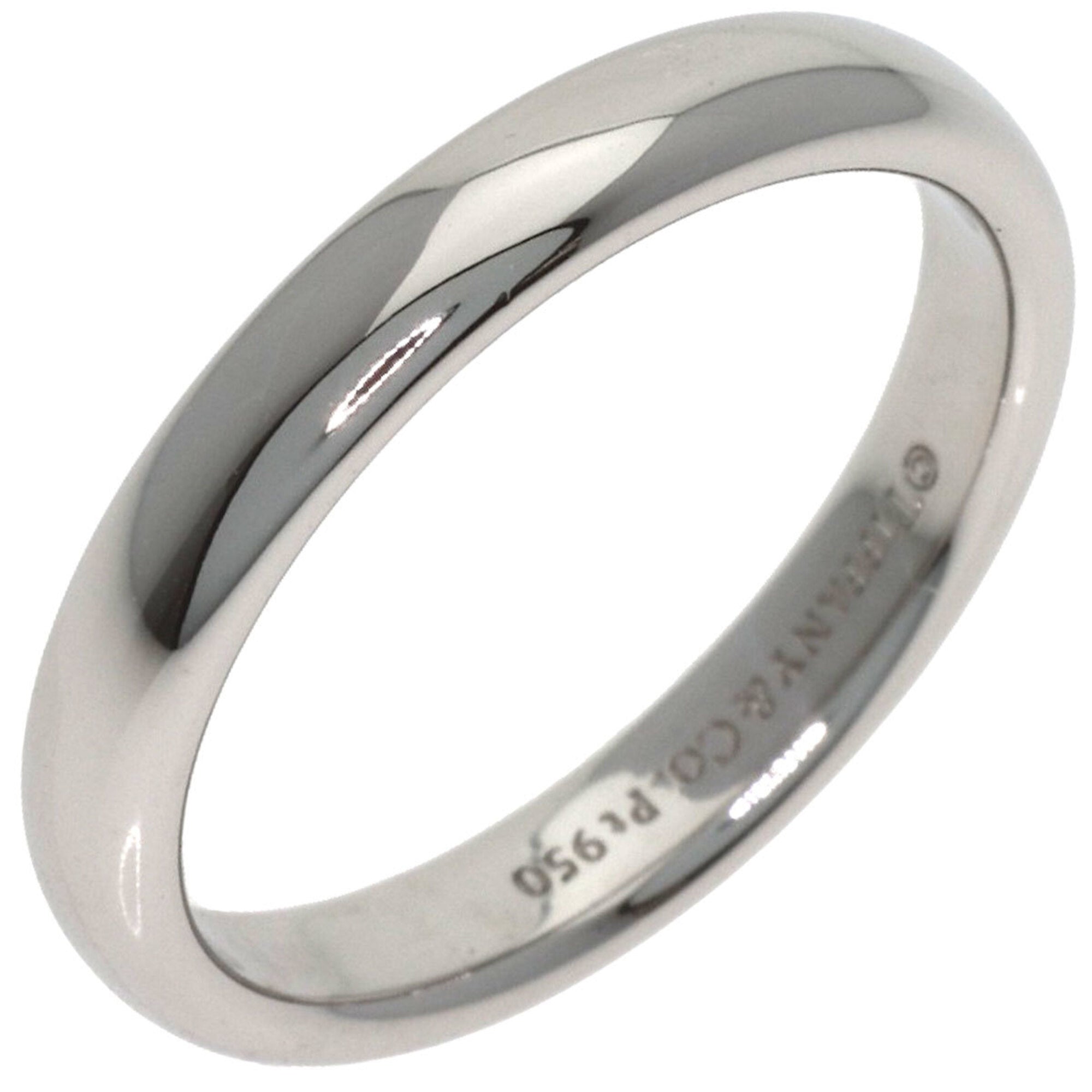 Tiffany Platinum 950 Band Ring (Pre-Owned)