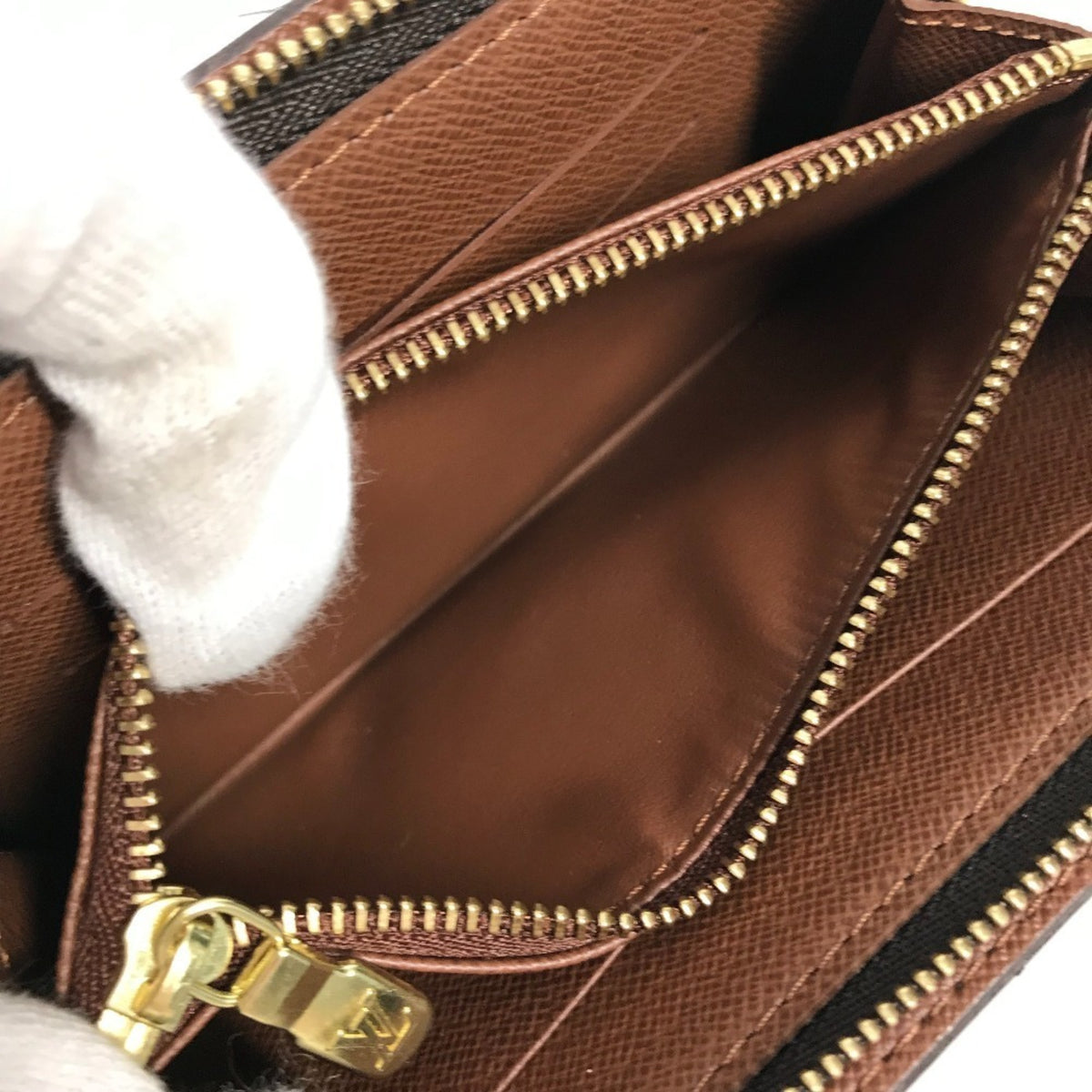 Louis Vuitton Monogram Brown Monogram Long Wallet (Bi-Fold) (Pre-Owned)