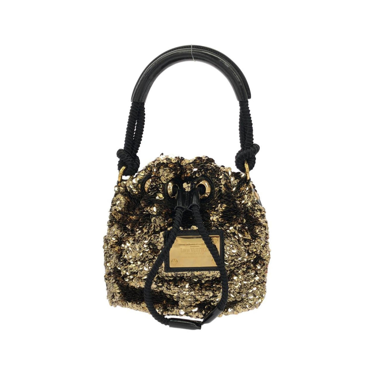 Louis Vuitton Gold Spangles Shoulder Bag (Pre-Owned)