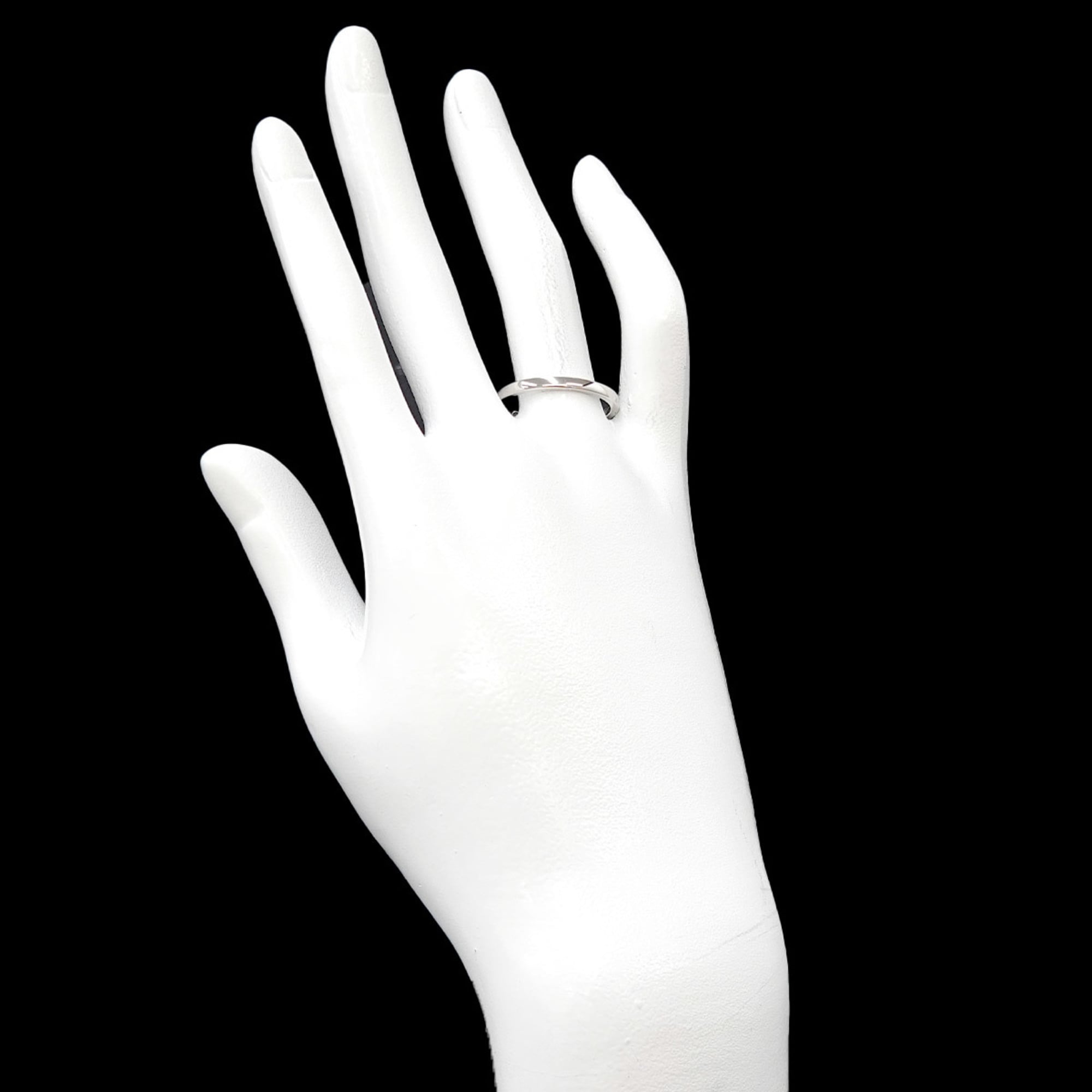 Cartier Platinum 950 Band Ring (Pre-Owned)