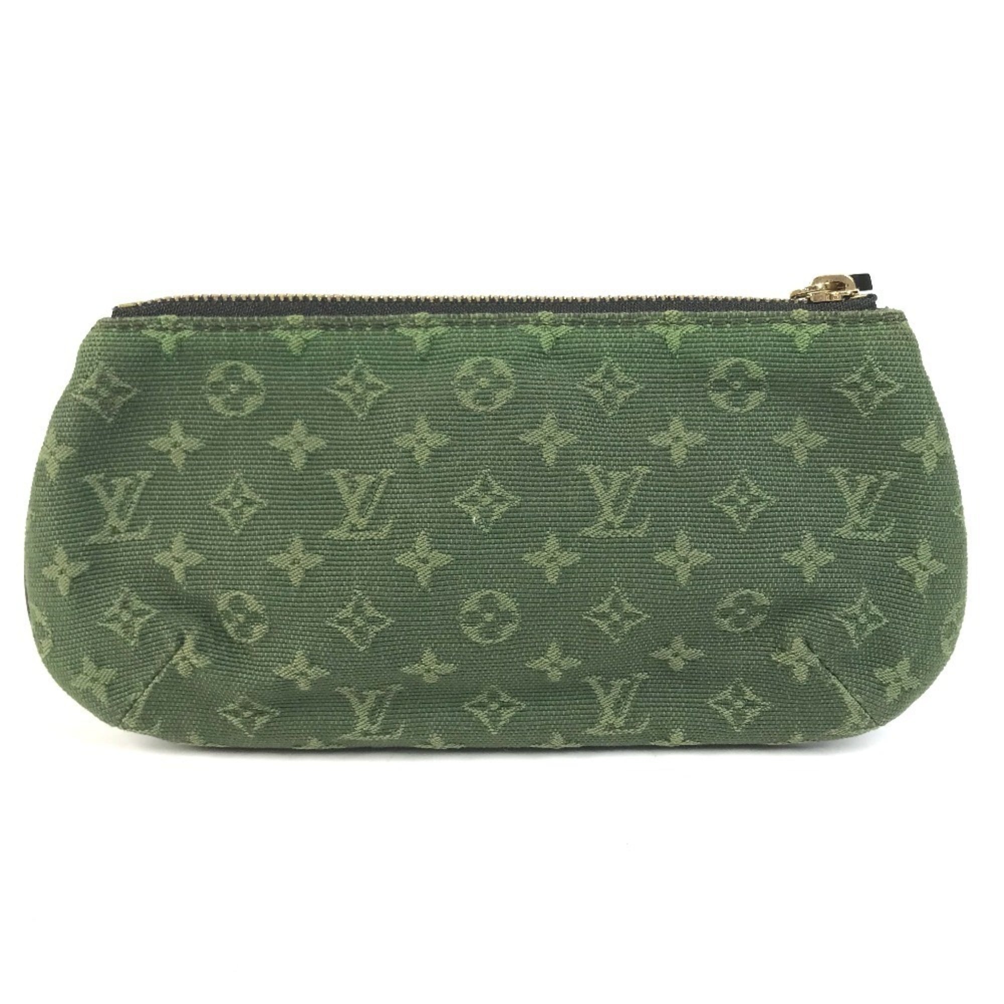 Louis Vuitton Khaki Monogram Monogram Mini Handbag Pouch (Pre-Owned)