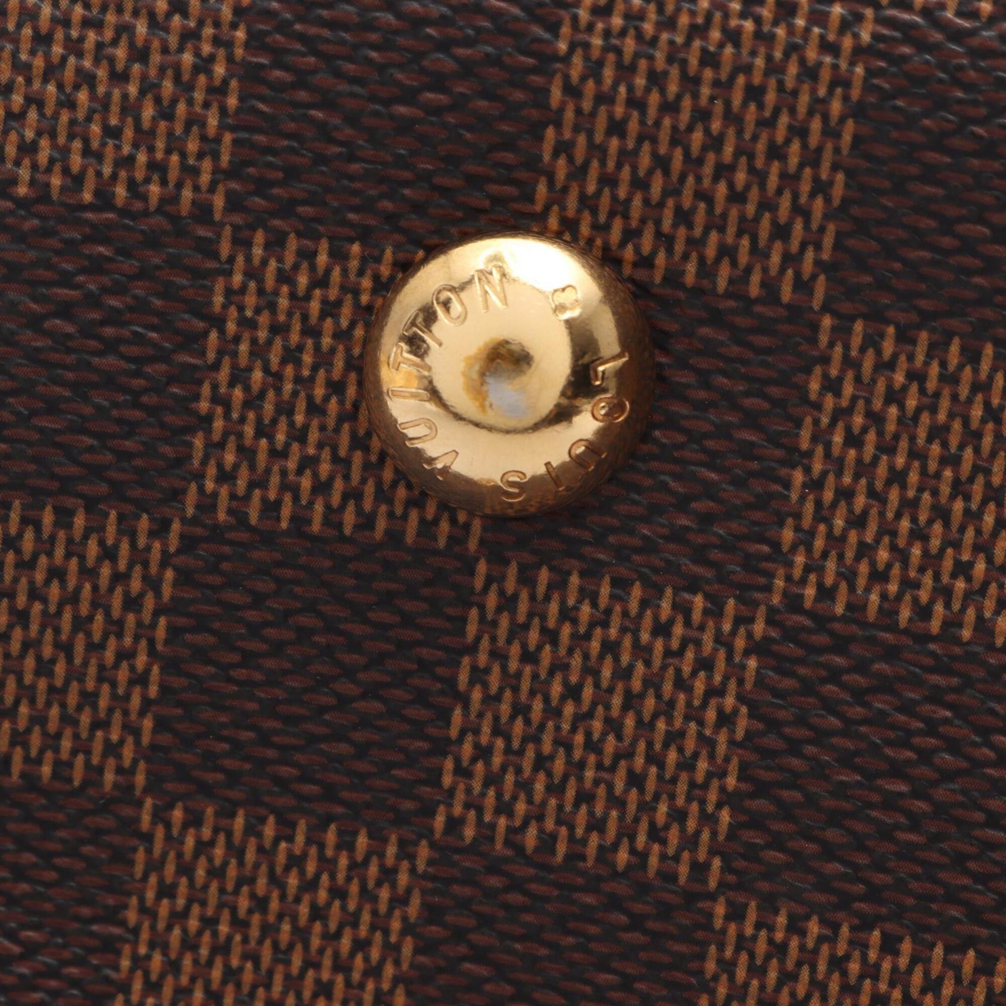 Louis Vuitton Brown Coated Canvas Pvc Leather Handbag (Pre-Owned)