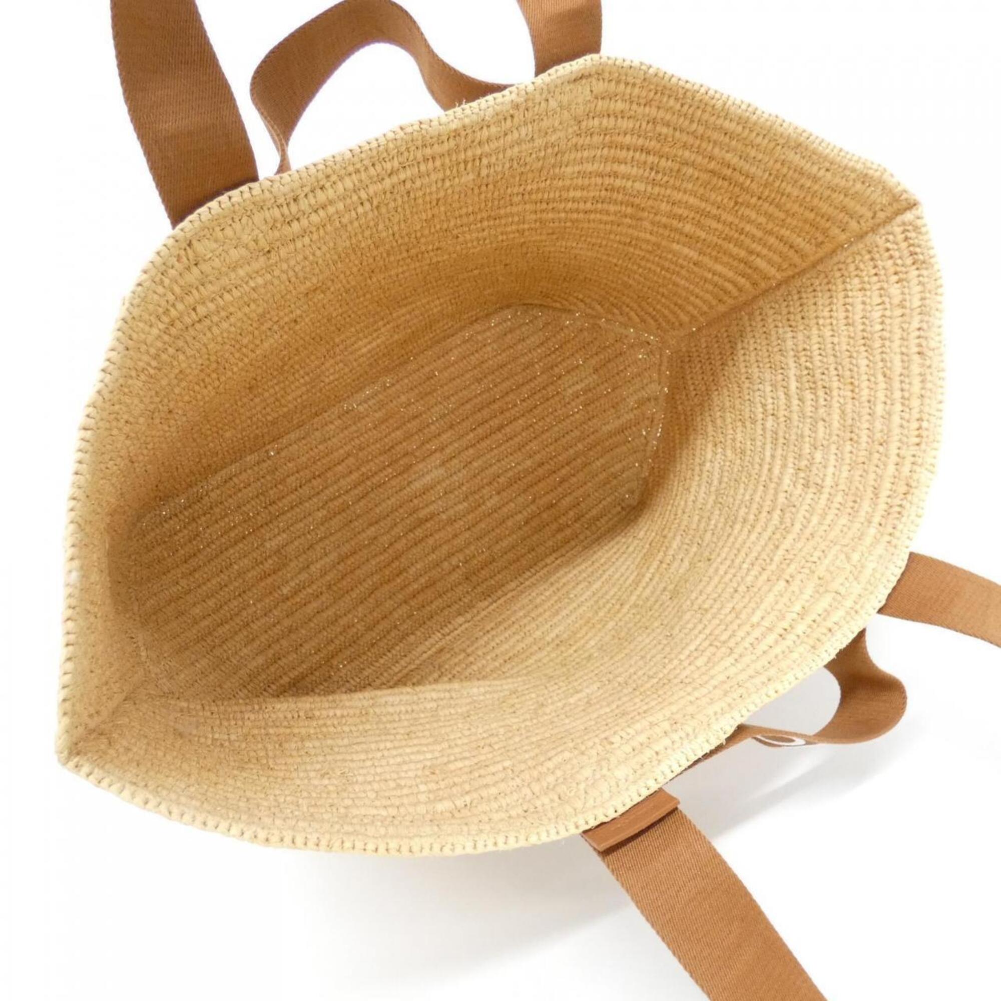 Loewe Beige Raffia Handbag (Pre-Owned)