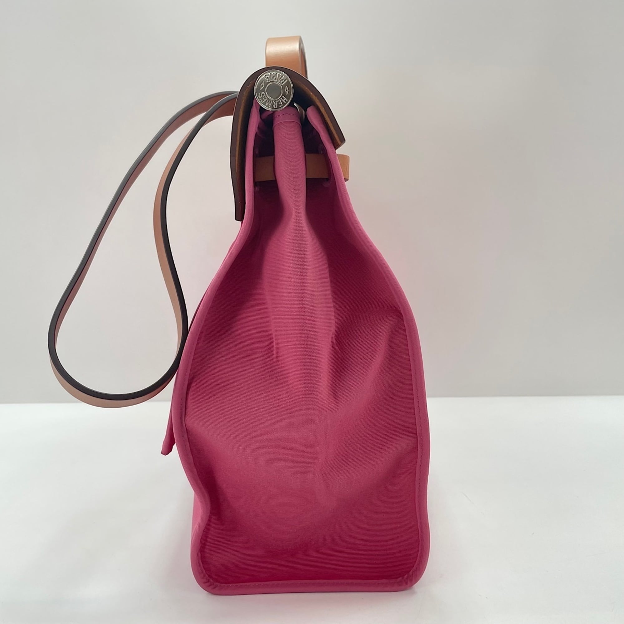 Hermes Her Bag Pink Tote Bag (Pre-Owned)