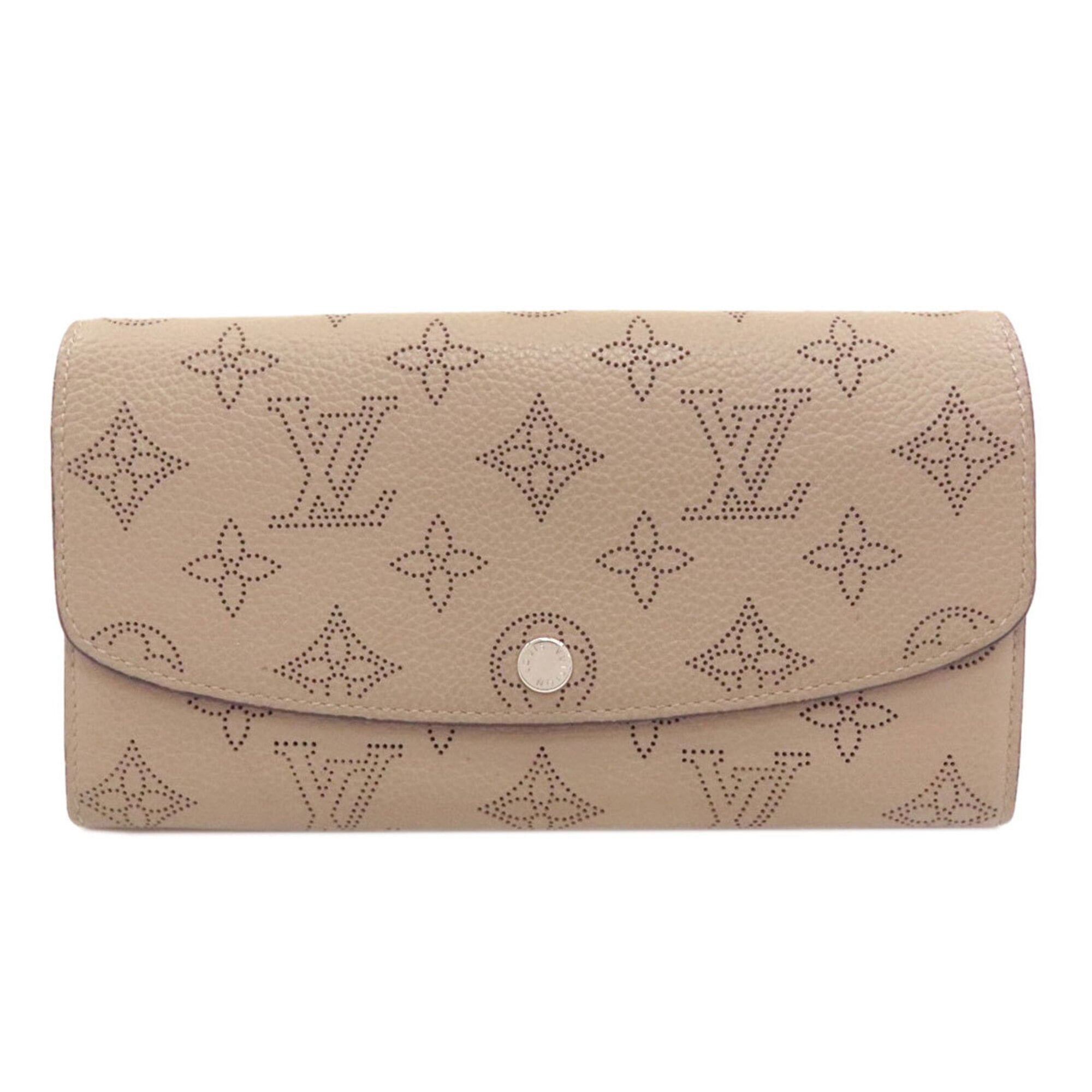 Louis Vuitton Galle Mahina Leather Leather Long Wallet (Bi-Fold) (Pre-Owned)