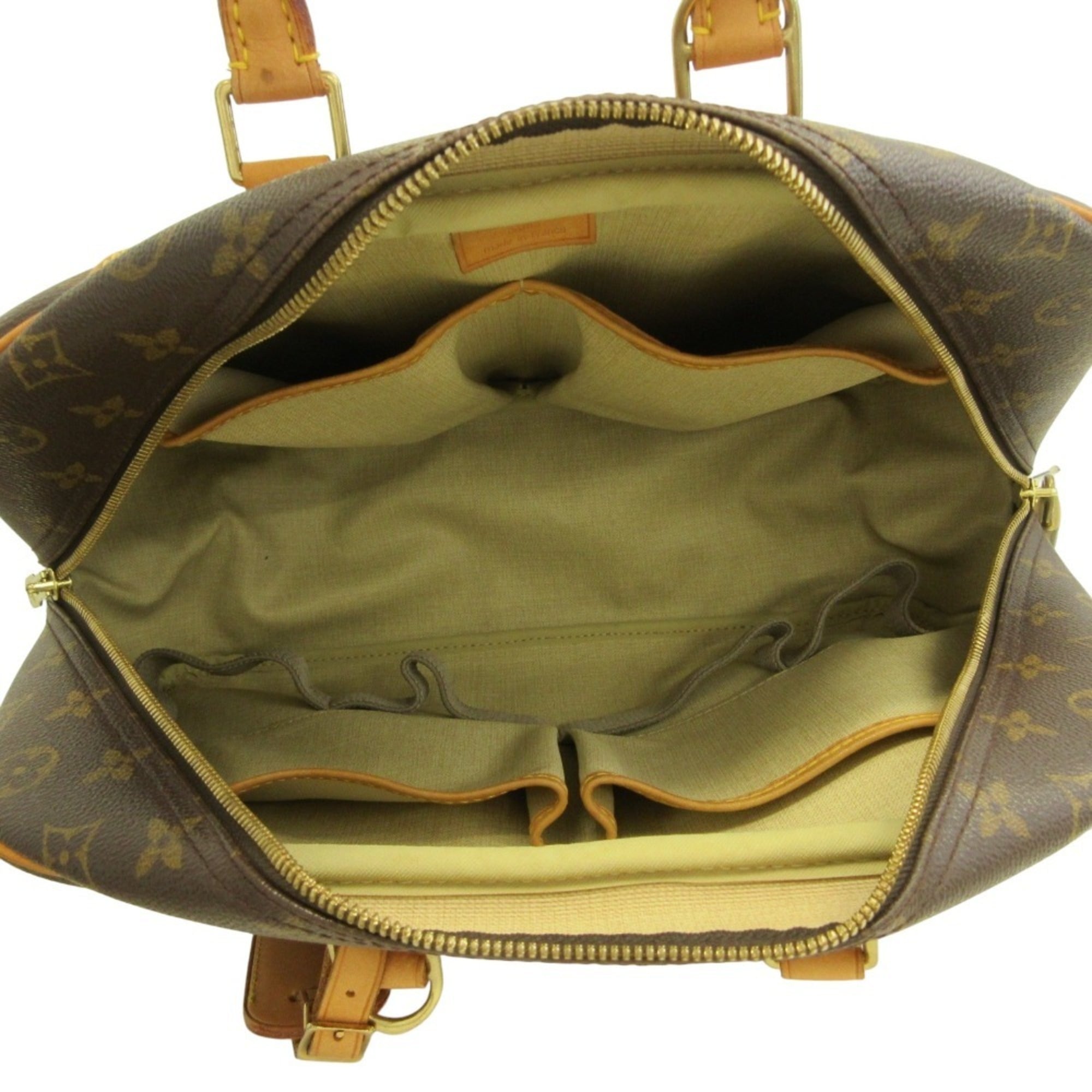 Louis Vuitton Brown Handbag Tote Bag (Pre-Owned)