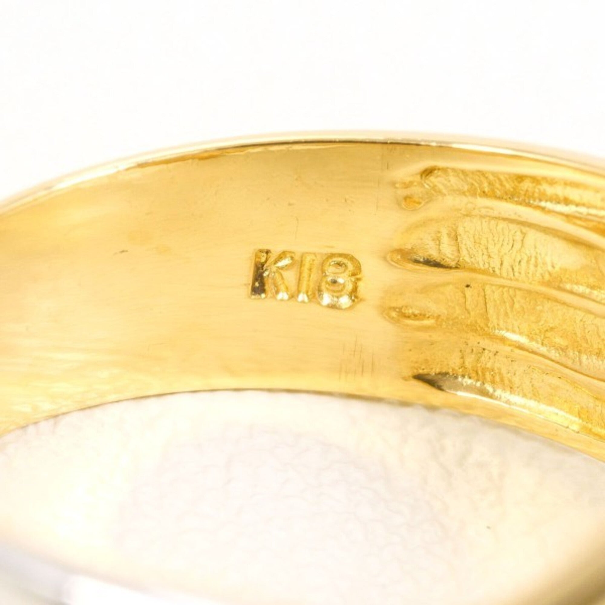 Unbranded Platinum Yellow Gold Yellow Gold (18K) Platinum 900 Band Ring (Pre-Owned)