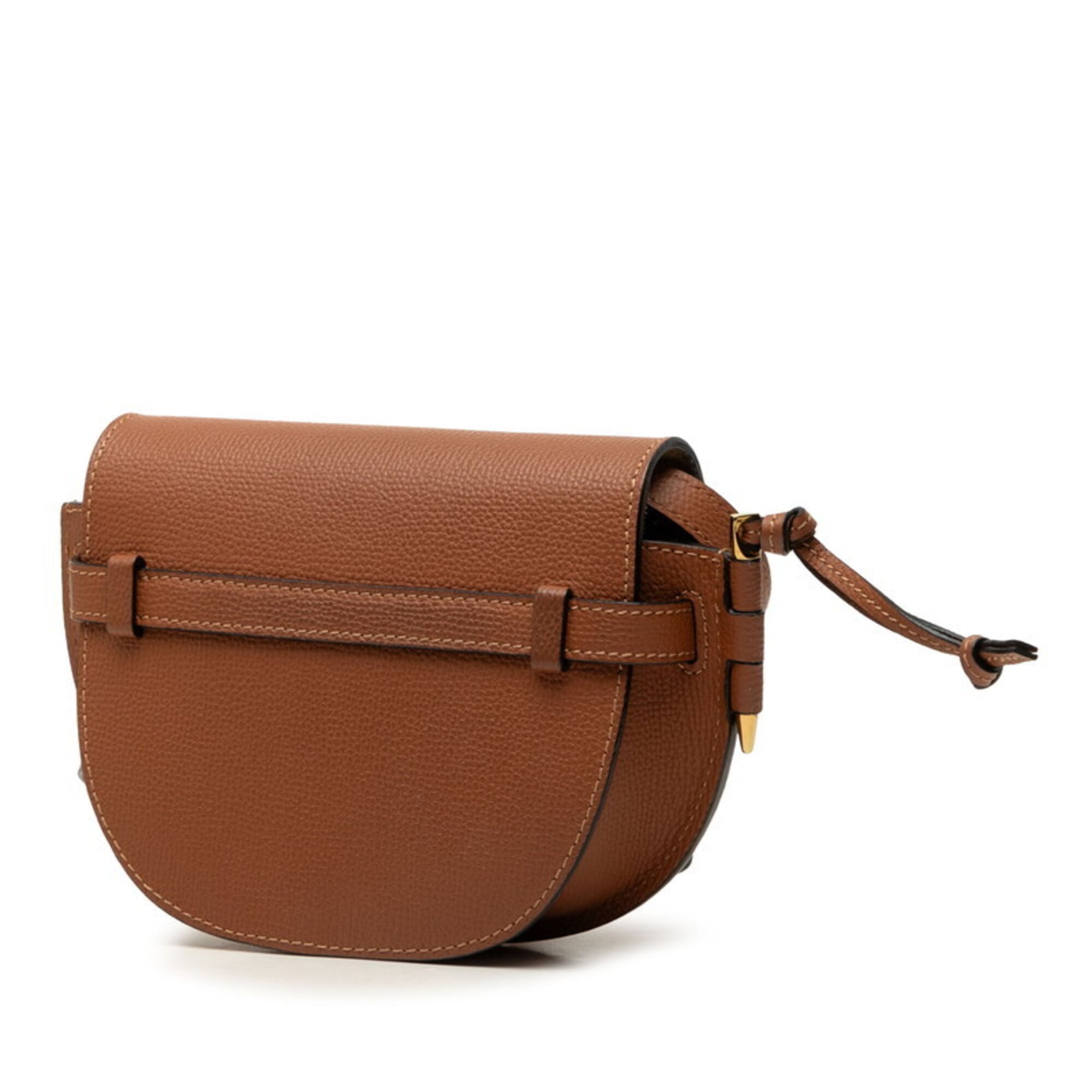 Loewe Brown Leather Shoulder Bag (Pre-Owned)