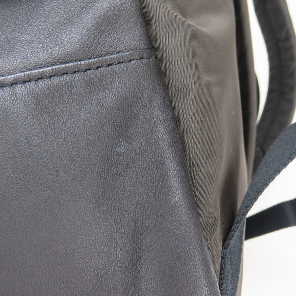 Coach Signature Black Dark Brown Pvc Leather Backpack (Pre-Owned)