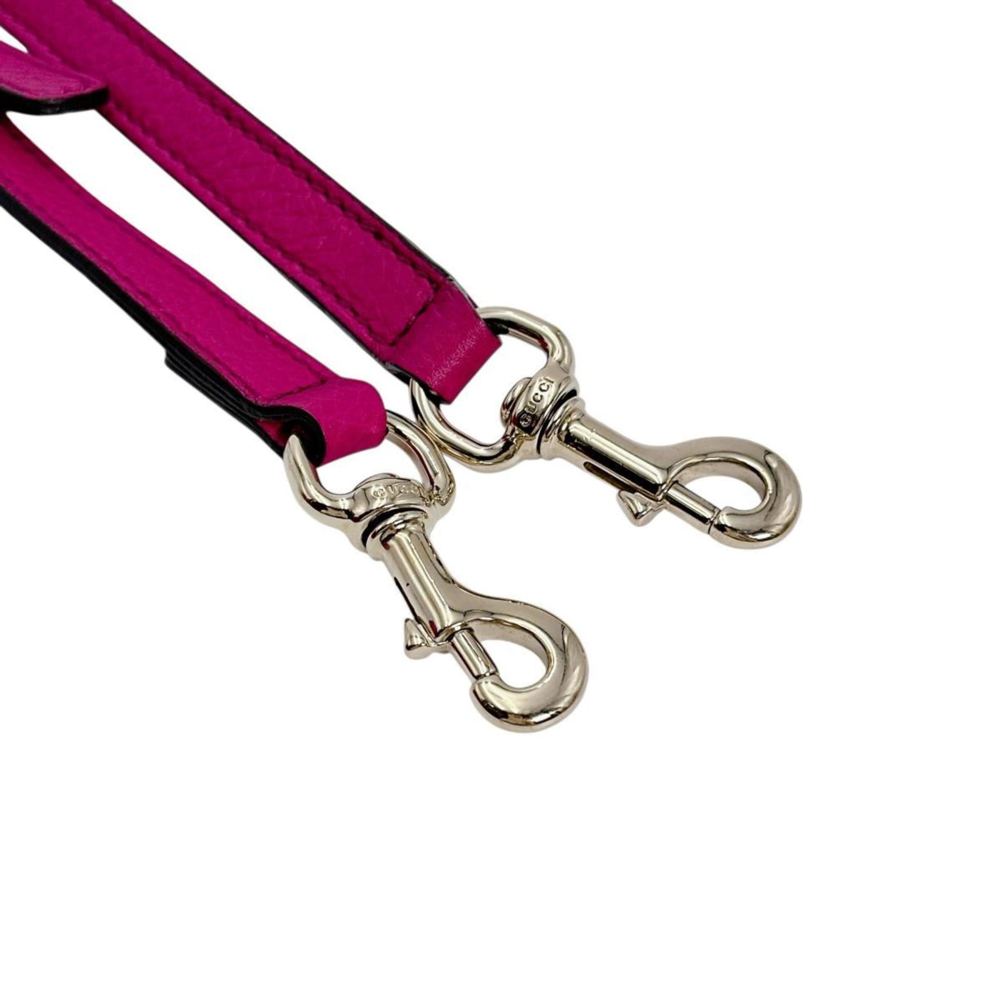 Gucci Pink Leather Handbag (Pre-Owned)