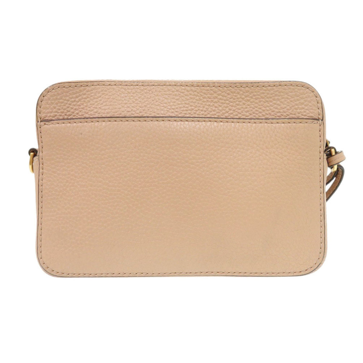 Tory Burch Pink Beige Leather Shoulder Bag (Pre-Owned)