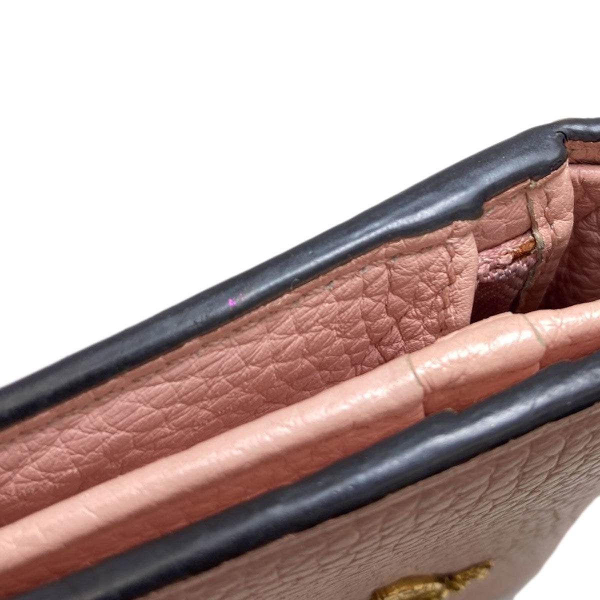 Gucci Pink Leather Wallet (Bi-Fold) (Pre-Owned)