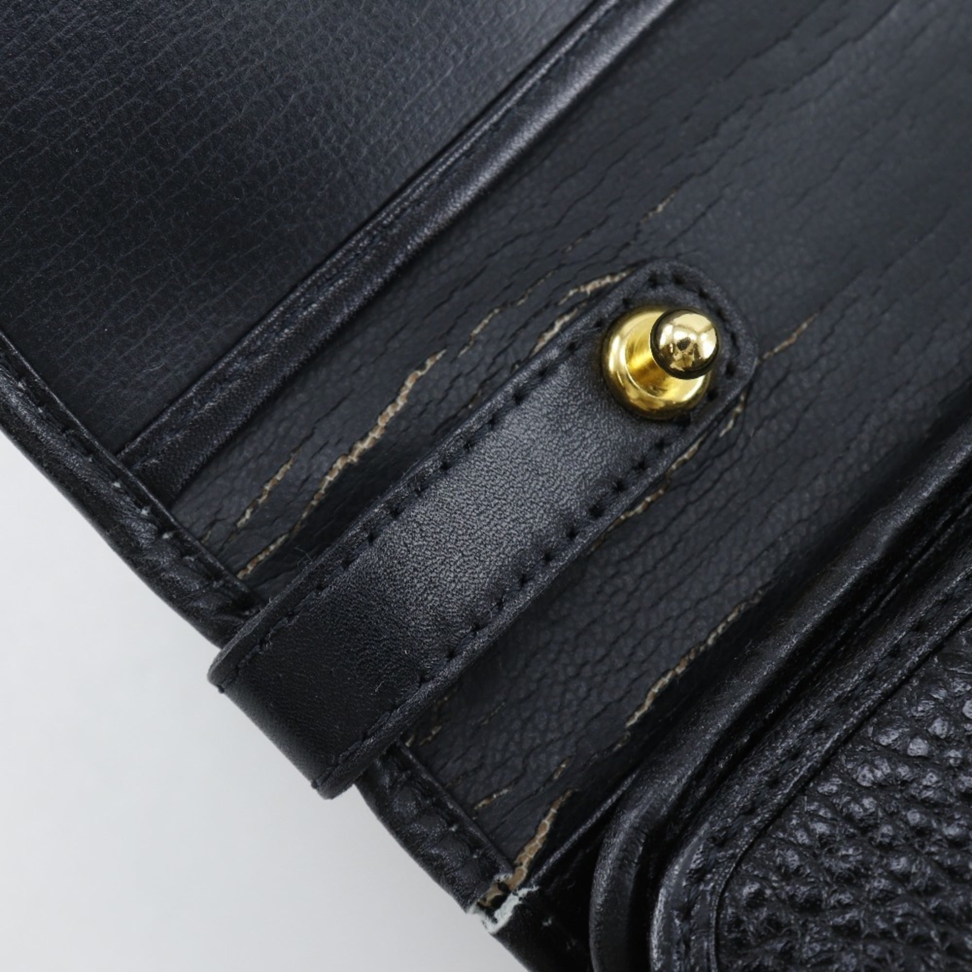 Christian Dior Black Leather Handbag (Pre-Owned)
