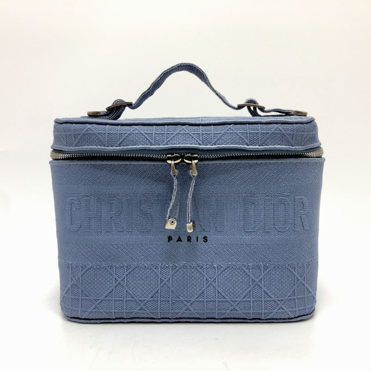 Christian Dior Blue Cloth Handbag (Pre-Owned)