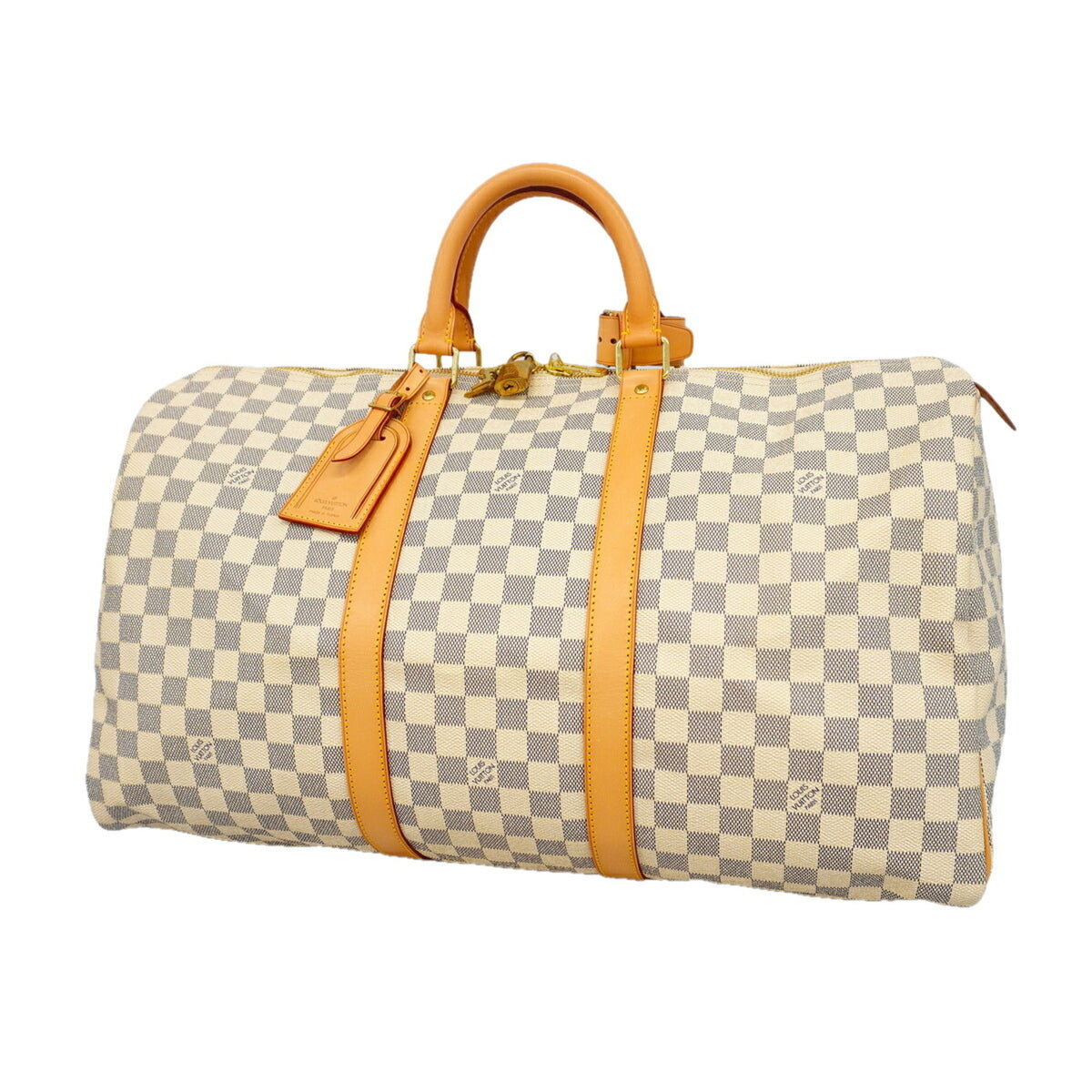 Louis Vuitton White Boston Bag (Pre-Owned)